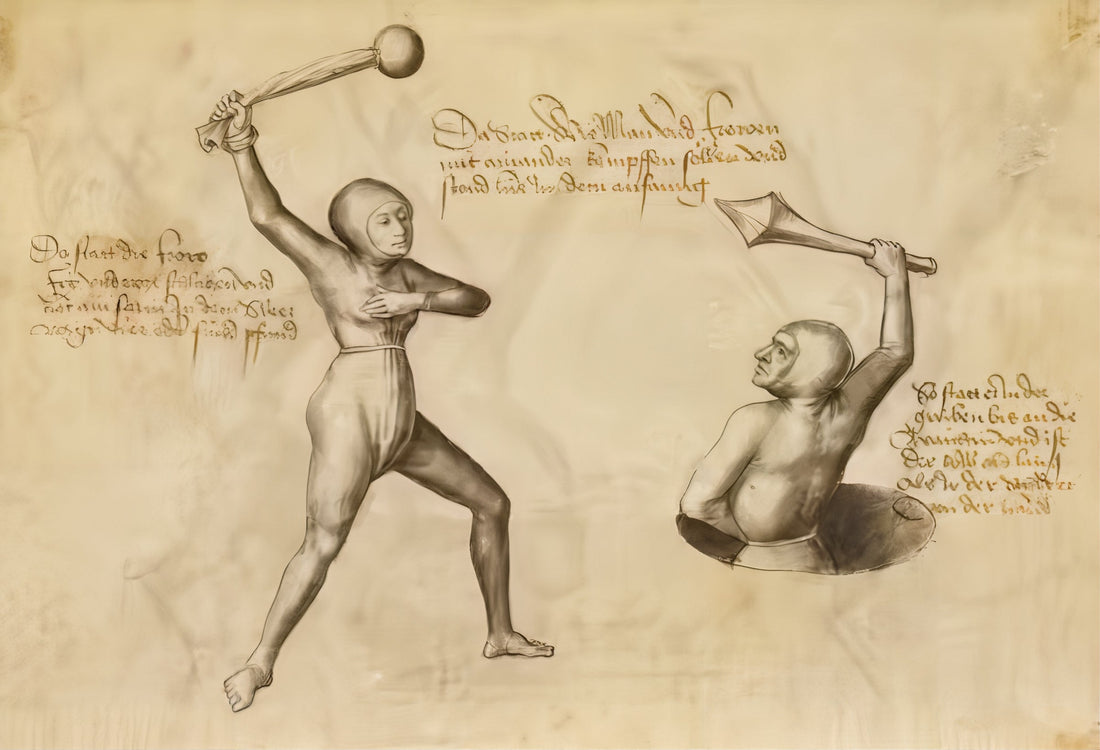 The Bizarre Medieval Trial by Combat Between a Man and a Woman (Germany, 13th Century)