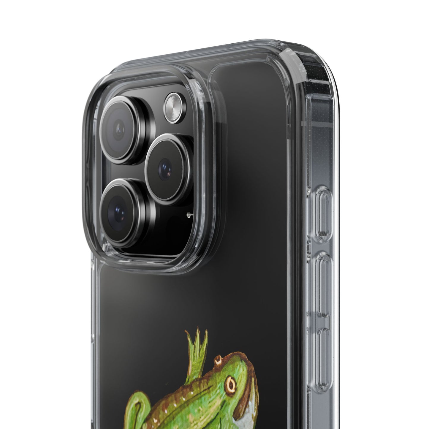 Medieval Frog Phone Case – Green Frog Medieval Marginalia iPhone Case – Quirky Weird History Aesthetic Clear Case – Ars Jocularis