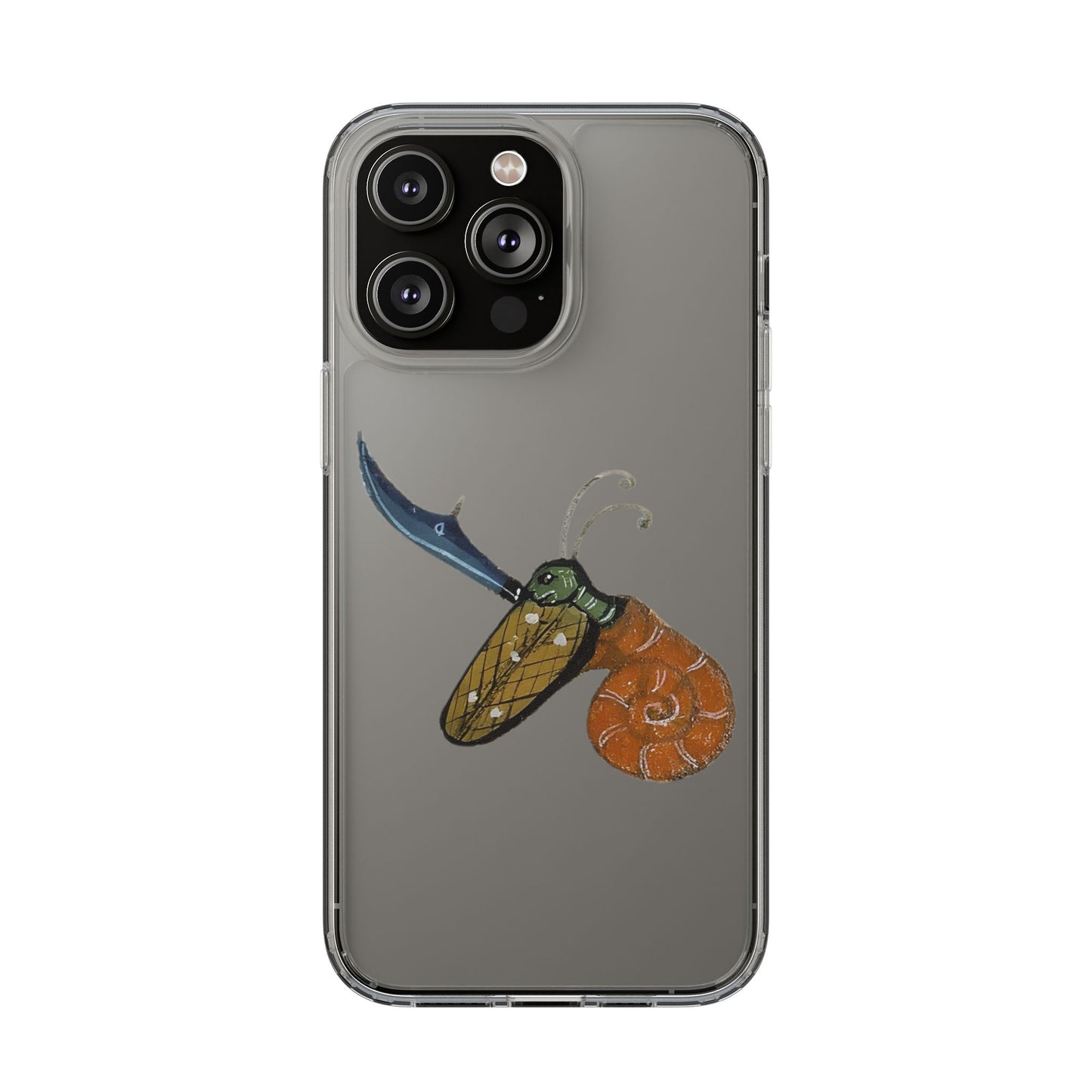 Snail of Vengeance – Medieval Armed Snail Phone Case – Illuminated Manuscript Oddity – Warrior Gastropod Gift
