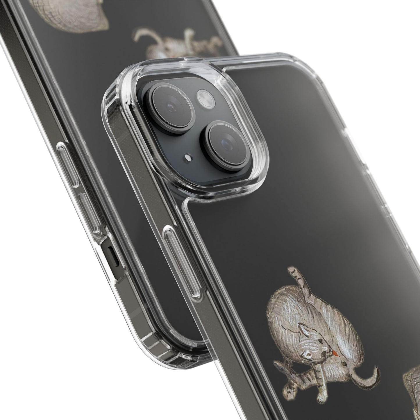 Medieval Cat Yoga – Funny Manuscript Animal Phone Case – Whimsical Vintage iPhone Cover – Cat Lover Gift – Quirky Historical Art Accessory