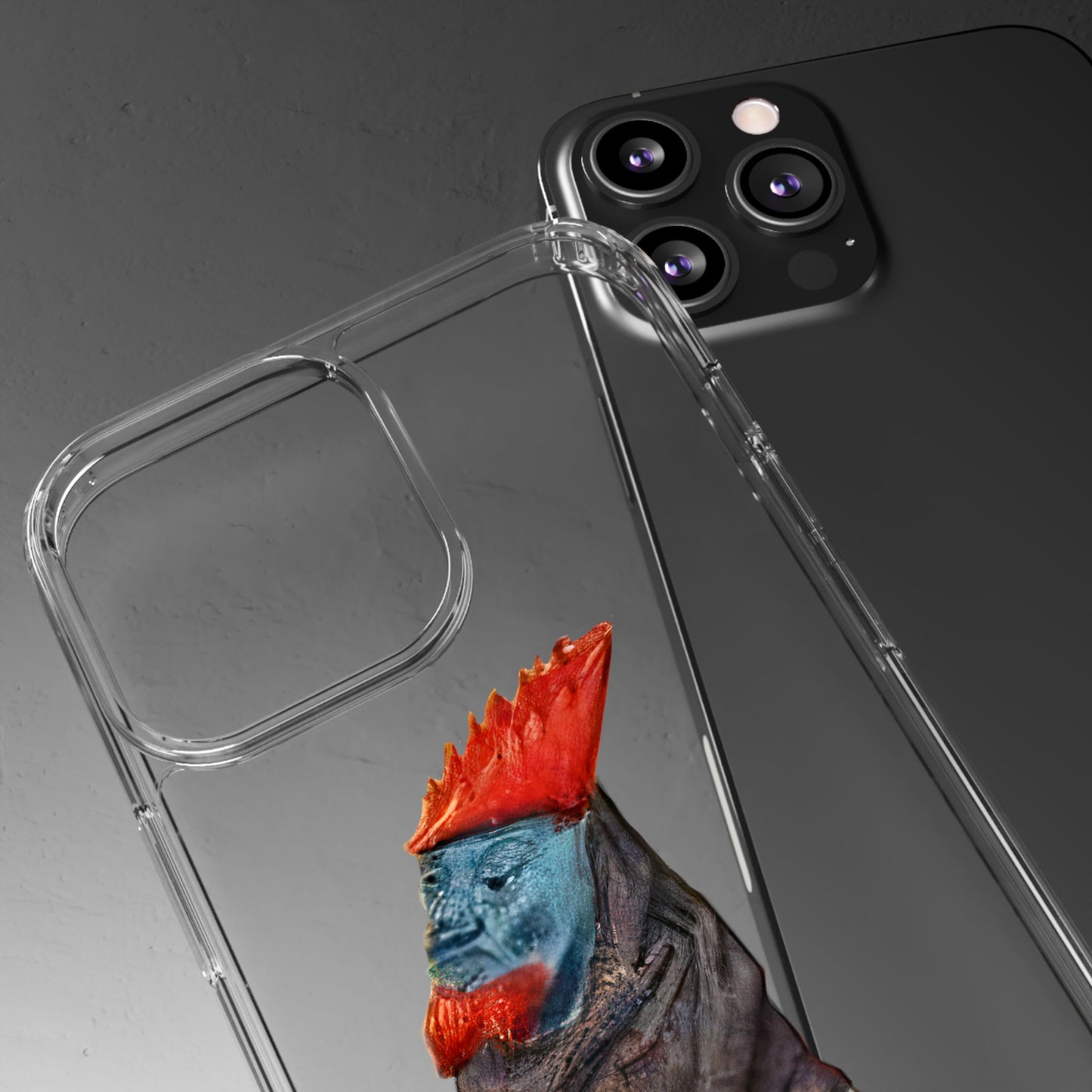 Medieval Chicken Man Phone Case - Rooster Dignity Meets Avian Absurdity