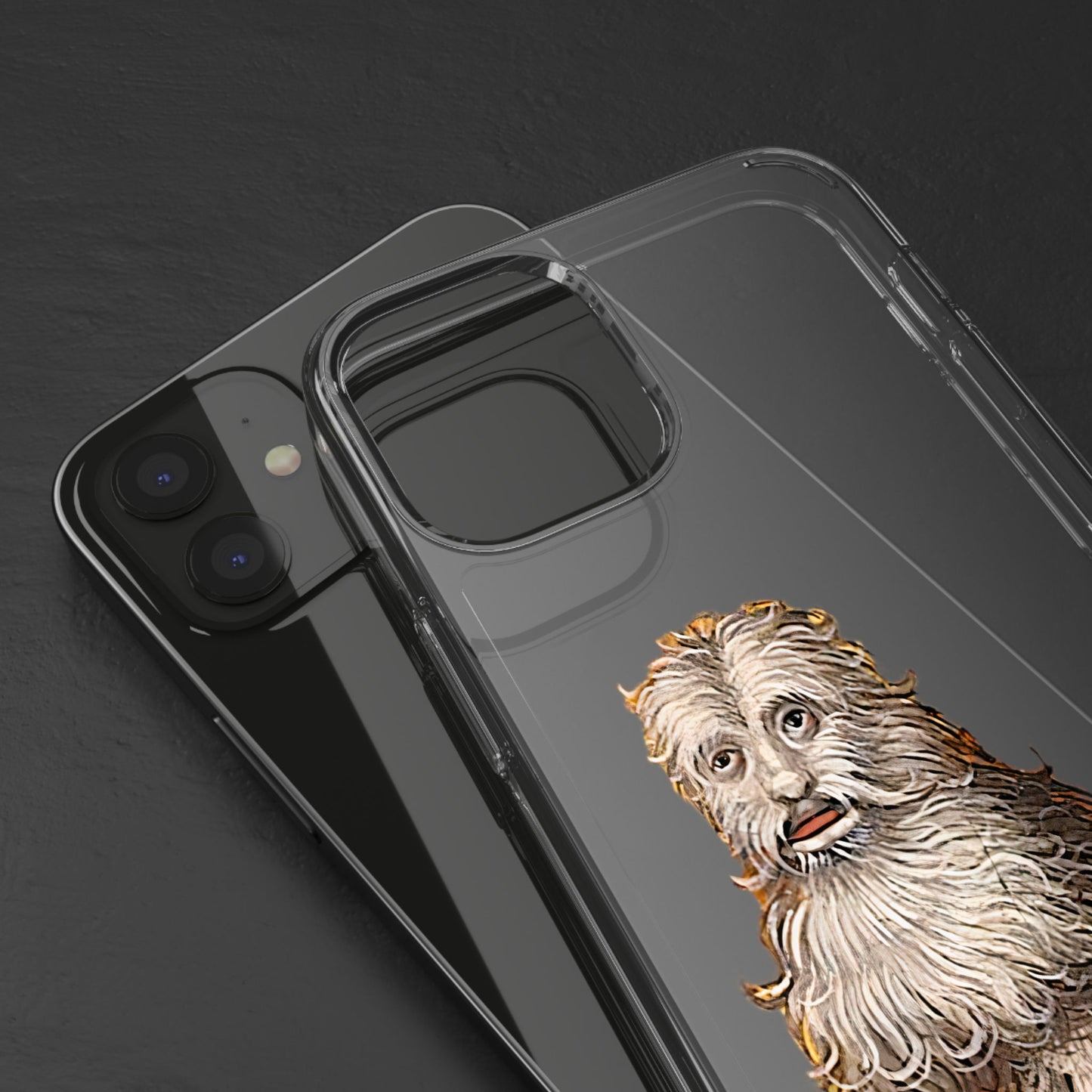 Medieval Dog Phone Case – Funny Vintage Marginalia Art – iPhone Case for History Lovers & Dog People