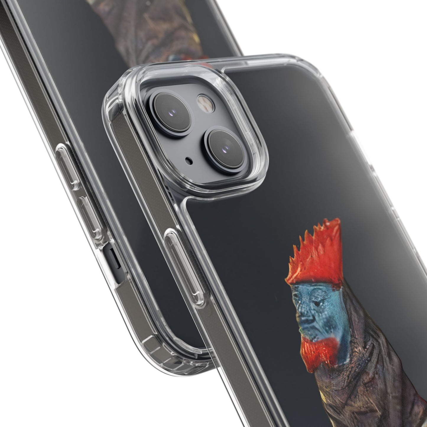 Medieval Chicken Man Phone Case - Rooster Dignity Meets Avian Absurdity