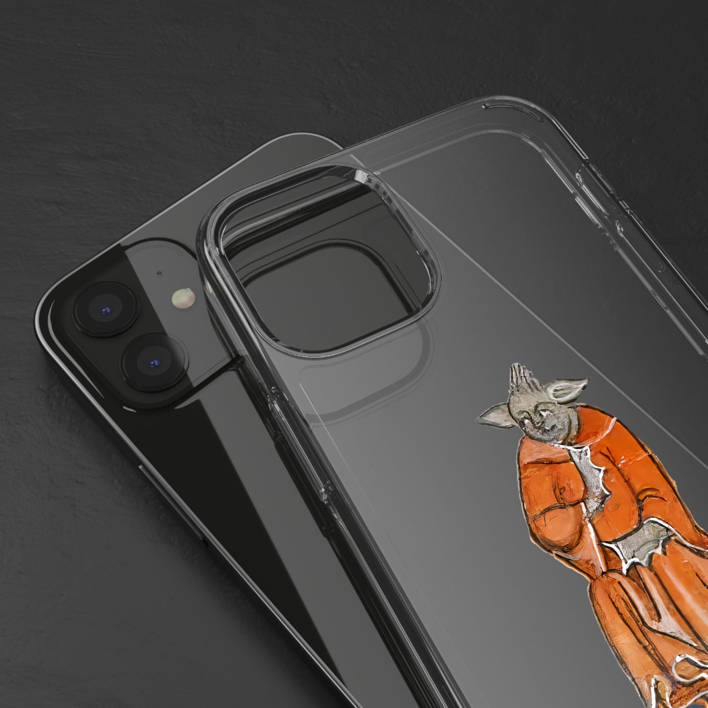 Ancient Gremlin Sage – Medieval Marginalia Phone Case – Illuminated Manuscript Yoda Lookalike – Whimsical Galaxy Gift