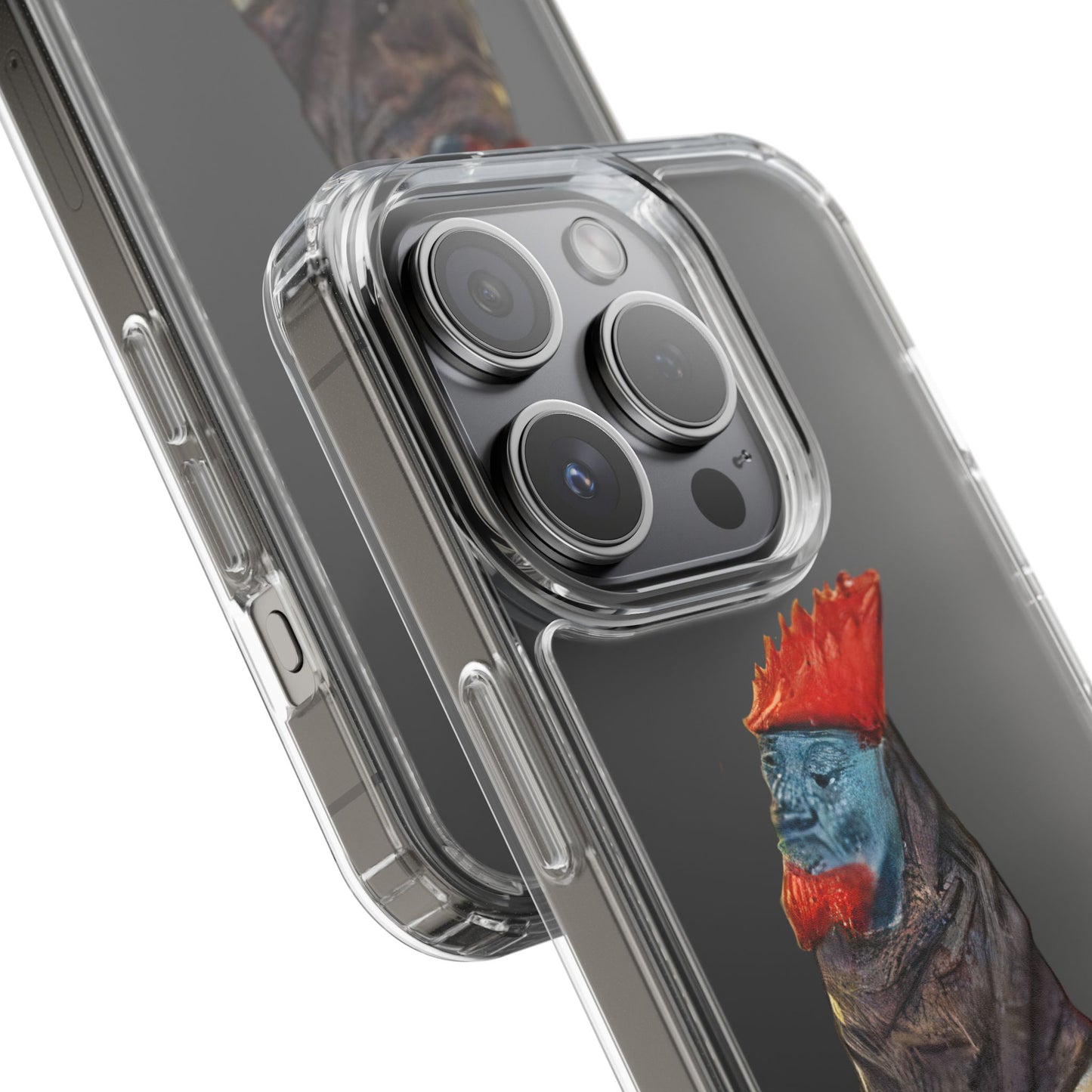 Medieval Chicken Man Phone Case - Rooster Dignity Meets Avian Absurdity