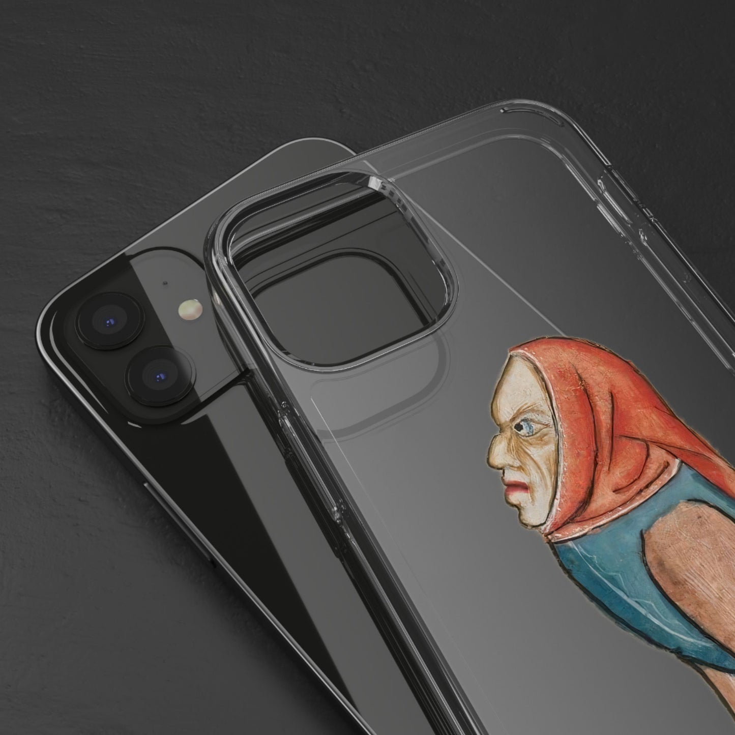 "Grump Beast Supreme" – Medieval Manuscript Phone Case – Surly Goblin Cat Energy – Weird Middle Ages Gift
