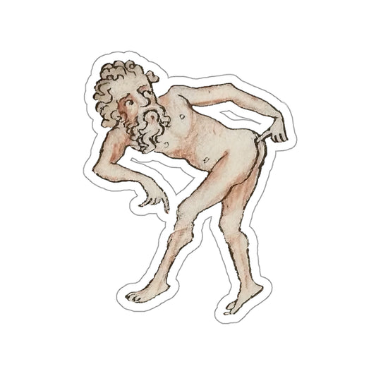 Medieval Marginalia Die-Cut Stickers