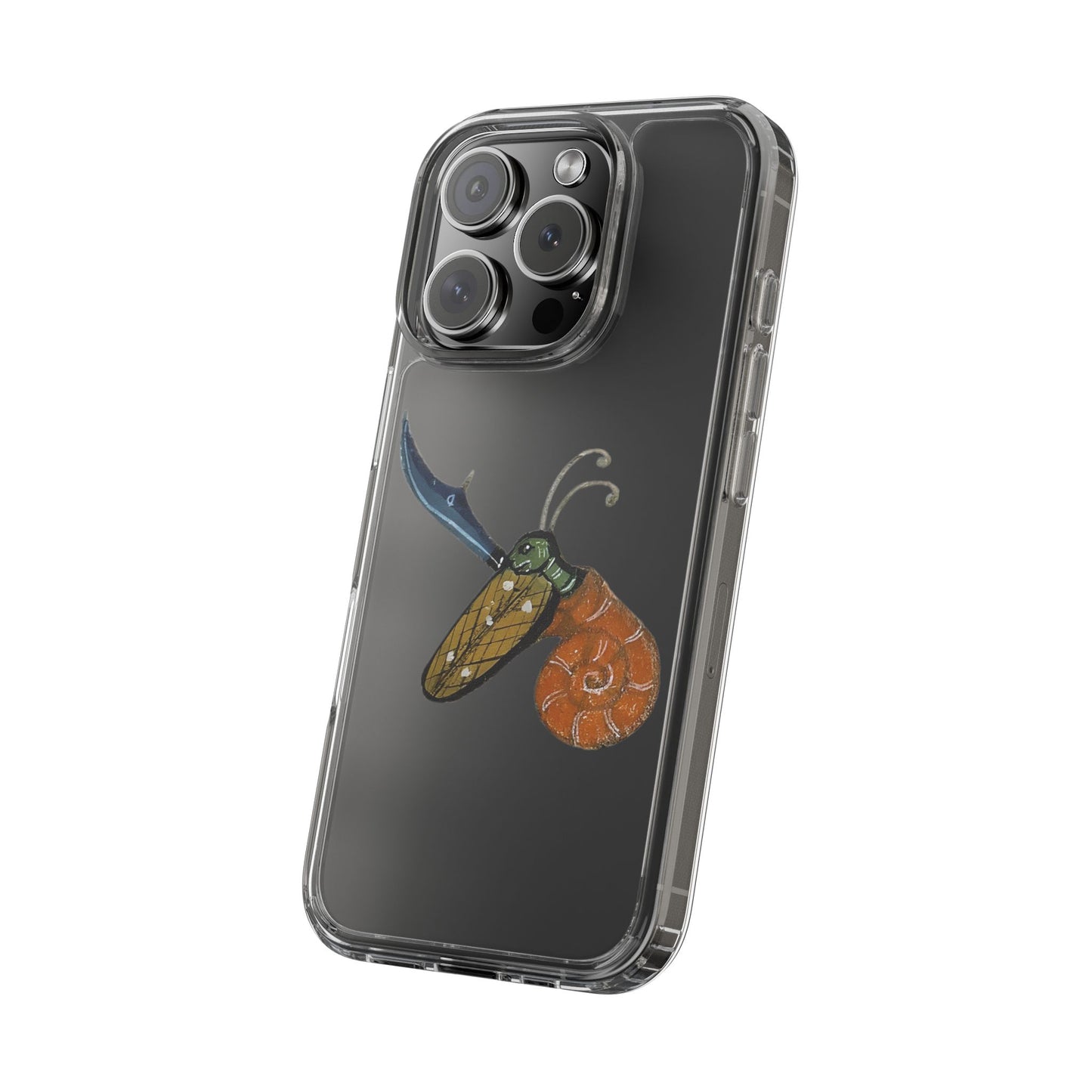 Snail of Vengeance – Medieval Armed Snail Phone Case – Illuminated Manuscript Oddity – Warrior Gastropod Gift