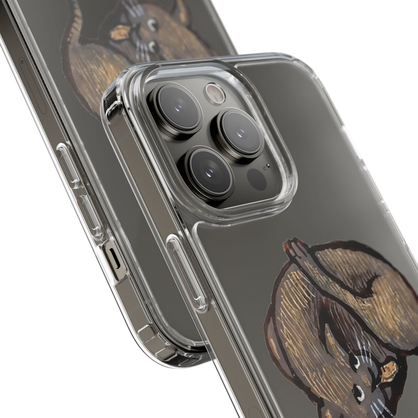 Pretzel Cat – Twisted Medieval Acrobatics Case, Perfect Gift for Cat Owners, Phone Cover, Transparent Case