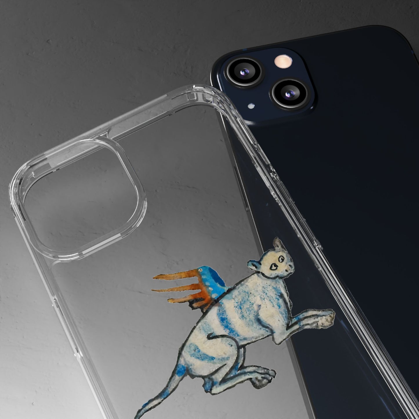 “Winged Cat” – Blessed by Chaos Phone Case