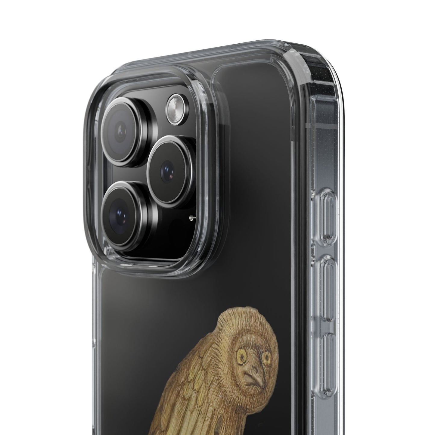 Confused Medieval Owl Phone Case – Funny Gothic Art iPhone & Samsung Cover