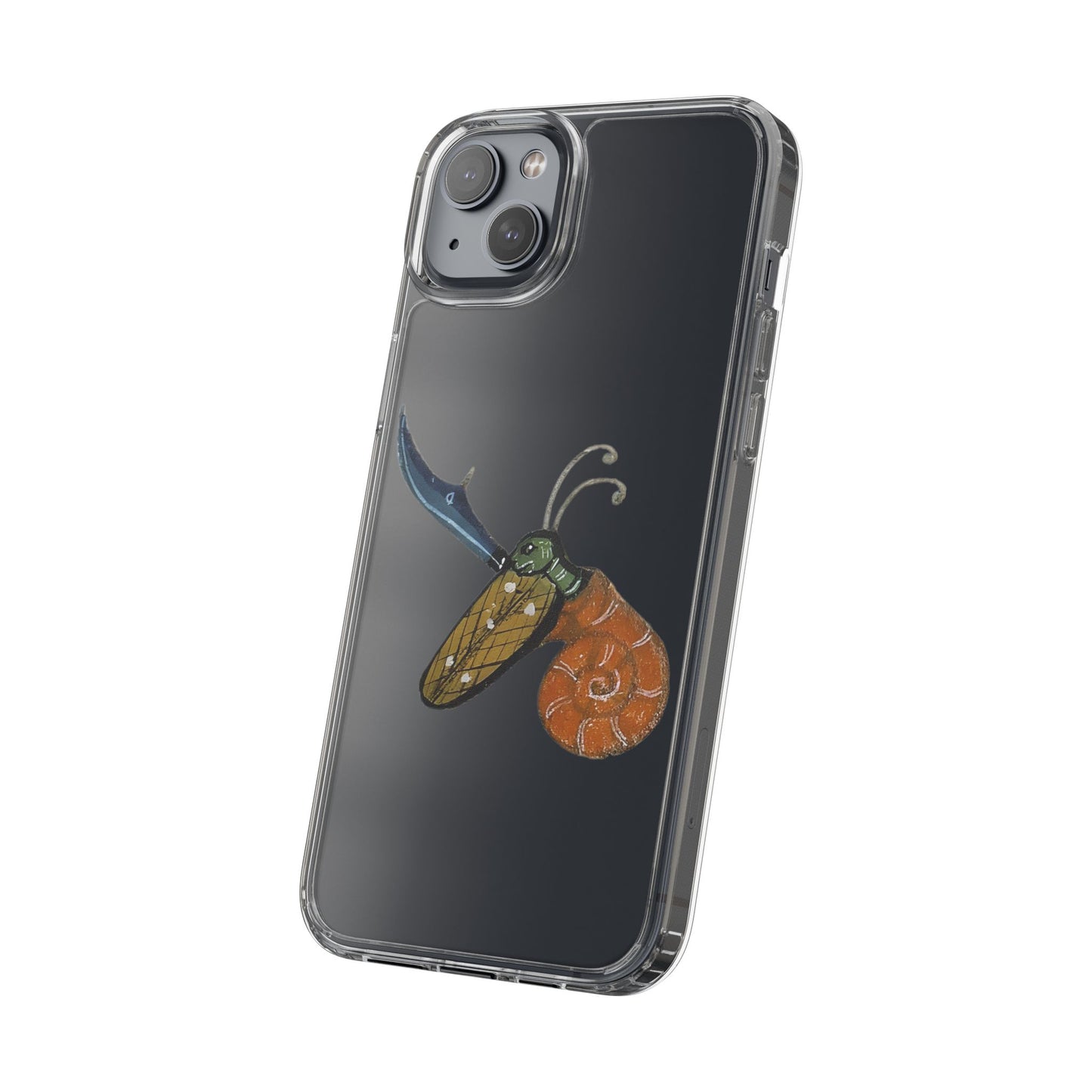 Snail of Vengeance – Medieval Armed Snail Phone Case – Illuminated Manuscript Oddity – Warrior Gastropod Gift
