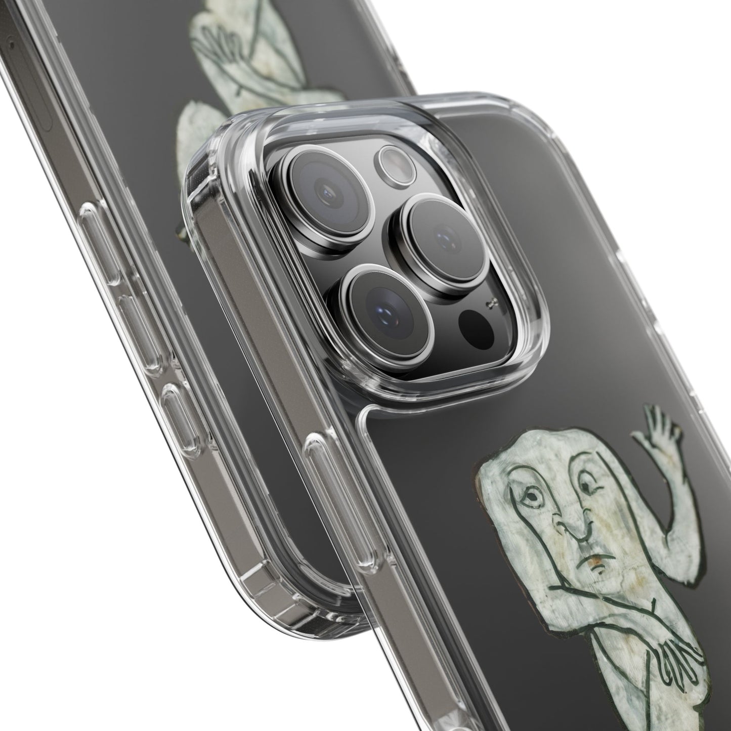 Medieval Dancing Man Phone Case – Weird Gothic Marginalia iPhone Case – Quirky Vintage Manuscript Art Cover – Funny Historical Aesthetic