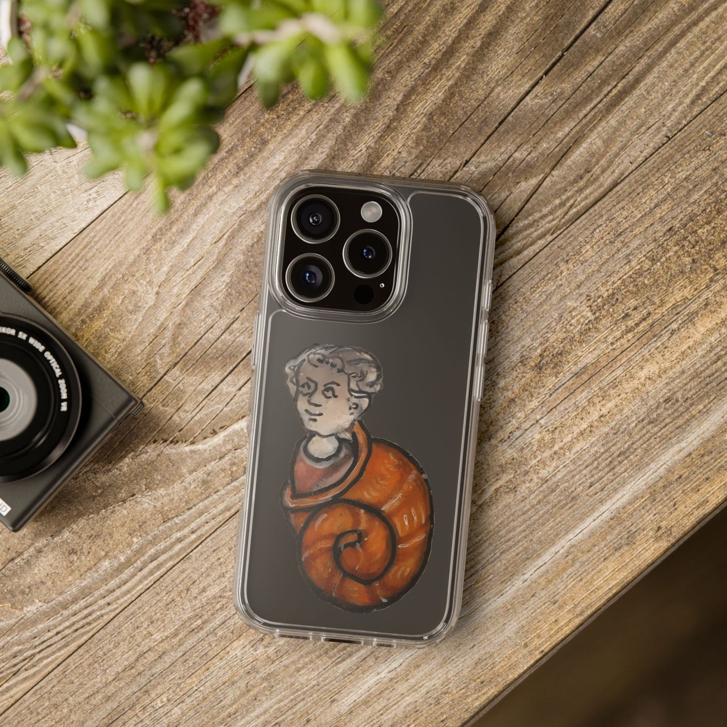 Snail Boy Supreme – Medieval Marginalia Phone Case – Illuminated Manuscript Shell Vibes
