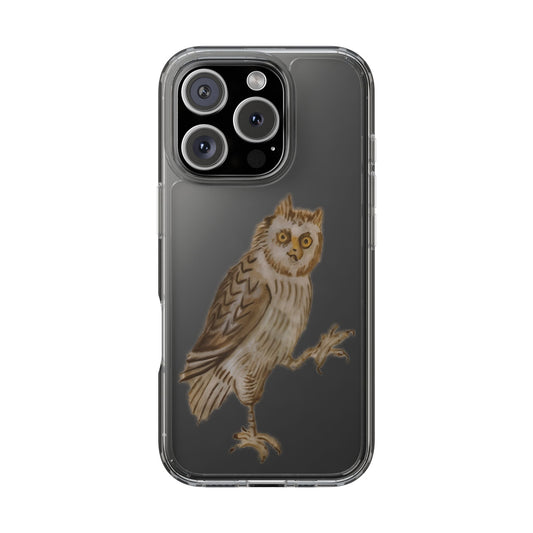 Medieval Owl Phone Case – Funny Gothic Art iPhone & Samsung Cover