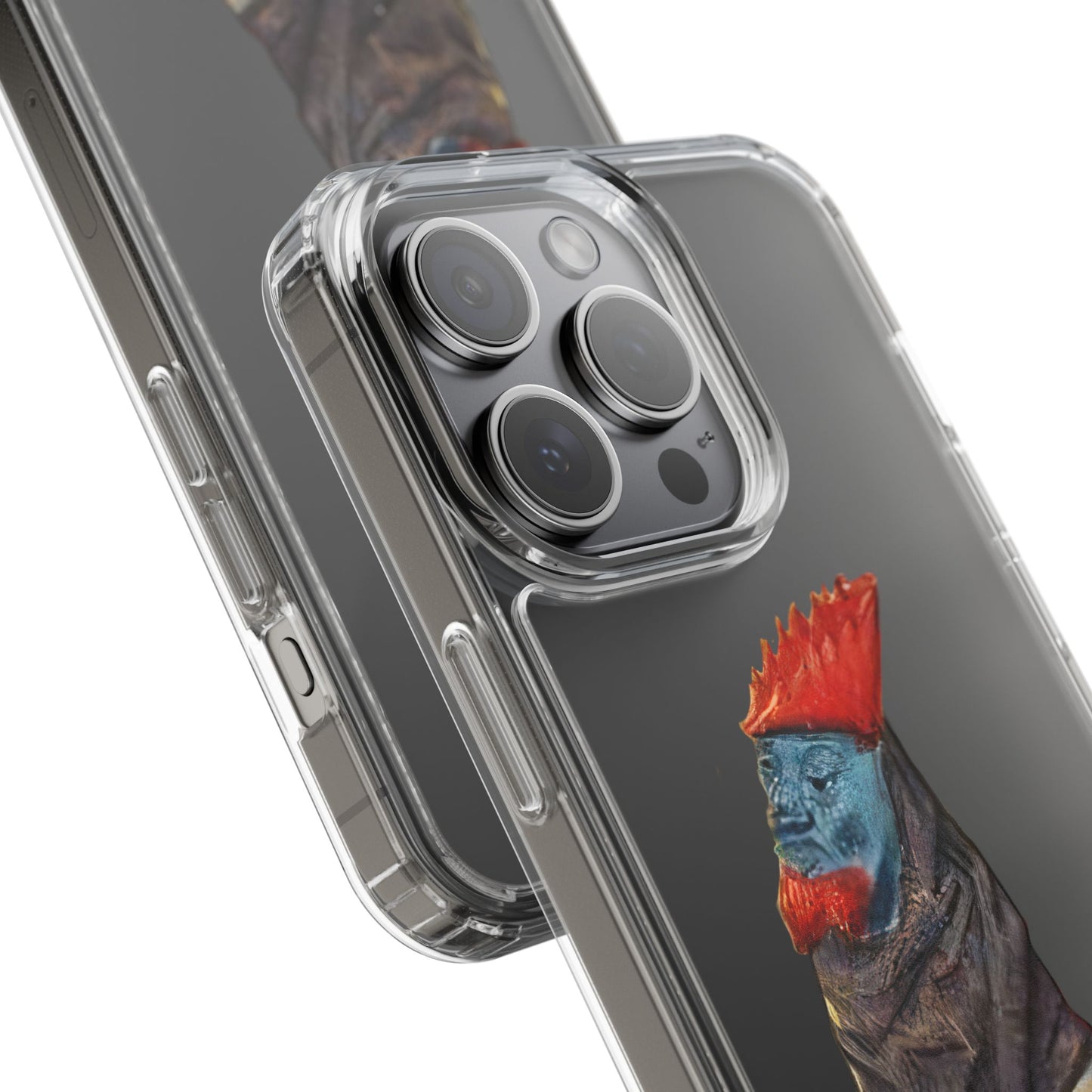 Medieval Chicken Man Phone Case - Rooster Dignity Meets Avian Absurdity
