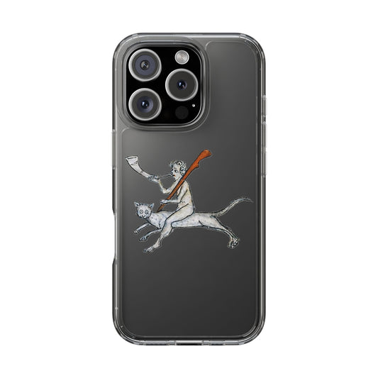 “Sound the Horn, Ride the Cat” – Medieval Madness Phone Case