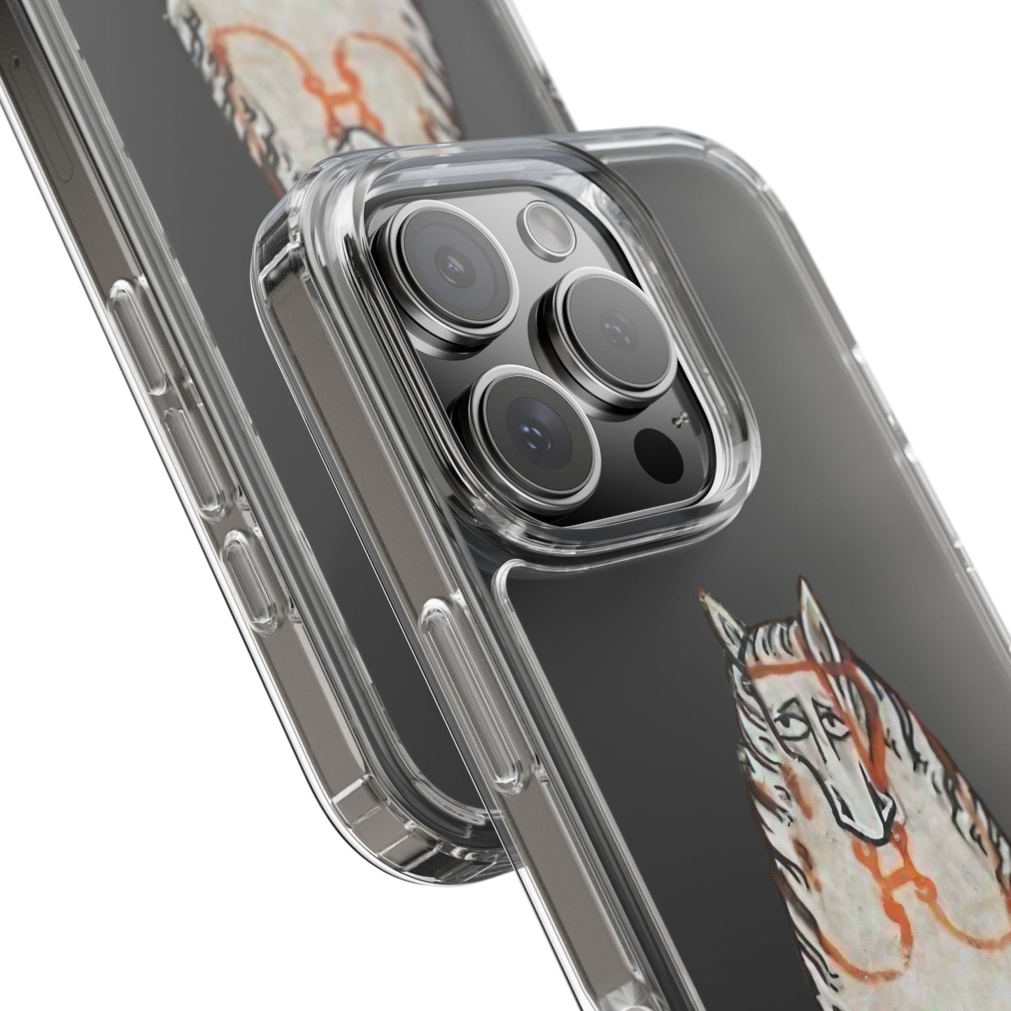 Medieval Scared Egg Horse Phone Case – Funny iPhone Cover – Weird Horse Art – Quirky Gift for Animal Lovers & History Nerds