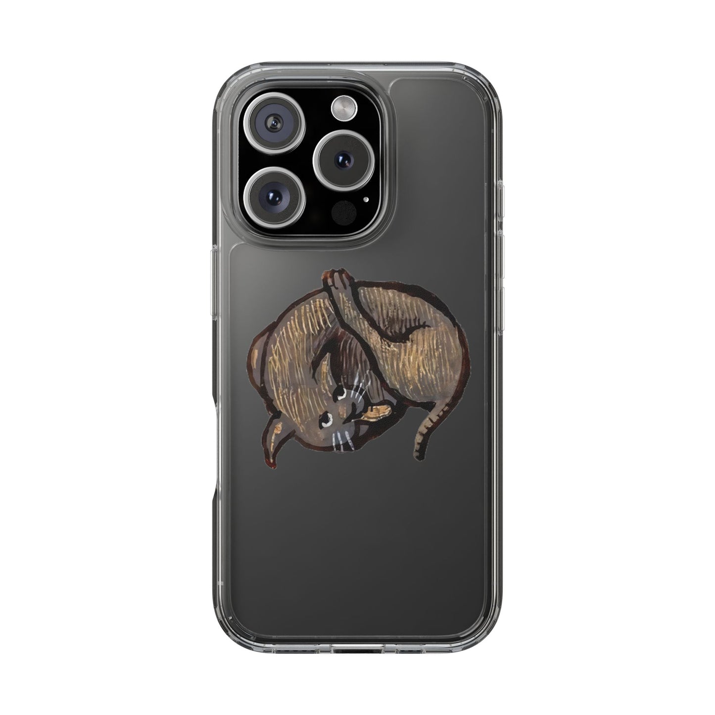 Pretzel Cat – Twisted Medieval Acrobatics Case, Perfect Gift for Cat Owners, Phone Cover, Transparent Case