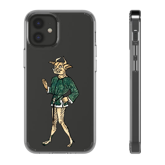 Strut Your Stuff – Medieval Demon Phone Case – Quirky Goblin Creature Art – Vintage Mythical Illustration – Funny Fantasy Gift for Weird Souls