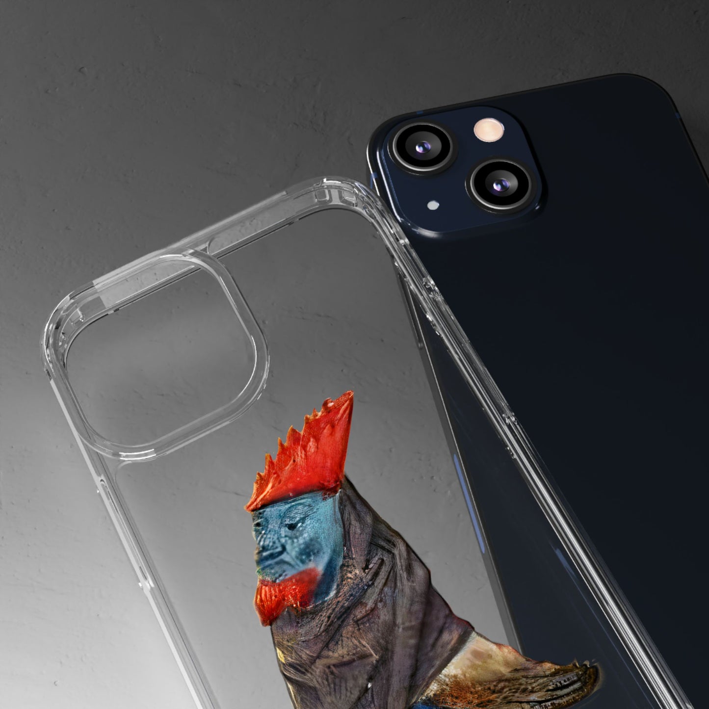 Medieval Chicken Man Phone Case - Rooster Dignity Meets Avian Absurdity