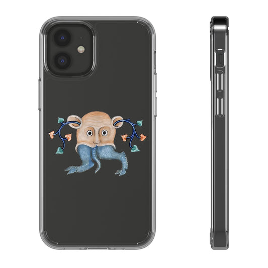 Floral-Eared Tentacle Gremlin – Medieval Marginalia Phone Case