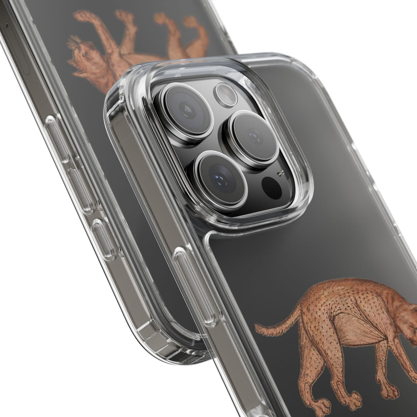 Stalking Mode – Medieval Cat and Mouse Phone Case – Illuminated Manuscript Predator Drama