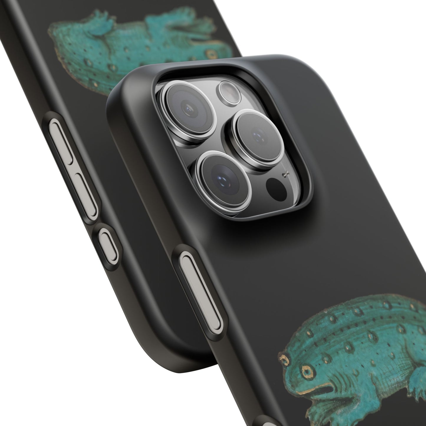 Medieval Frog Phone Case – Quirky Medieval Marginalia Frog iPhone Case – Weird Aesthetic Clear Case – Funny Frog Art Gift – Ars Jocularis