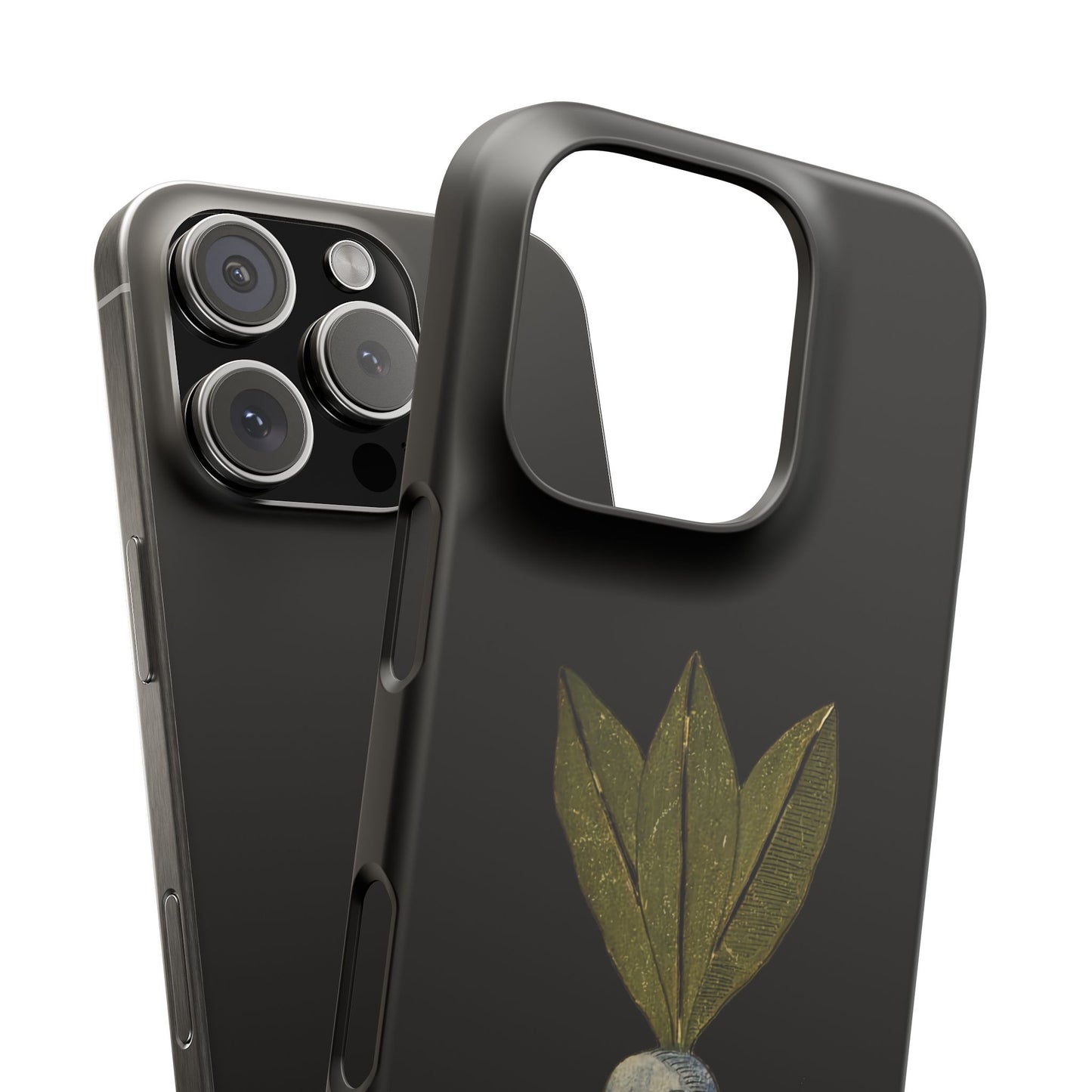 Medieval Mandrake Root Phone Case – Weird Plant Spirit Art, Vintage Marginalia iPhone Cover, Herbal Alchemy Aesthetic, Botanical Folklore Gift