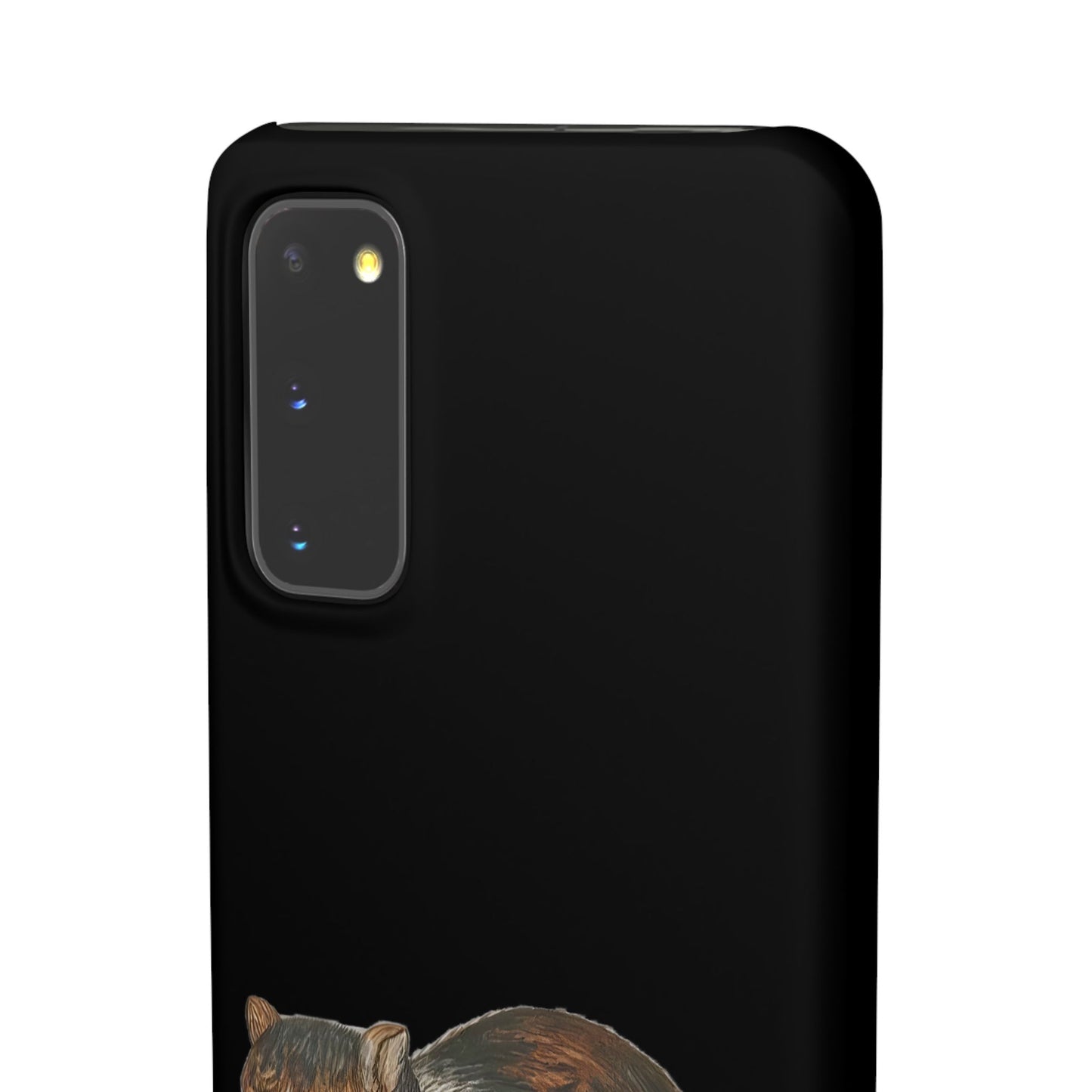 Grumpy Medieval Cat – Marginalia Calico Phone Case – Ill-Tempered Illuminated Cat Gift - Cat-Themed Snap Cases - Cute Cat Phone Cover - Animal Lover Gift - Pet Owner Accessory, Unique Phone Protector