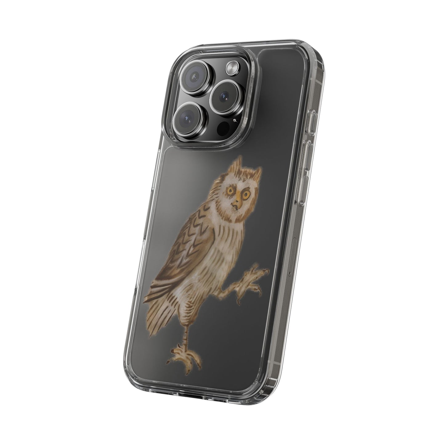 Medieval Owl Phone Case – Funny Gothic Art iPhone & Samsung Cover