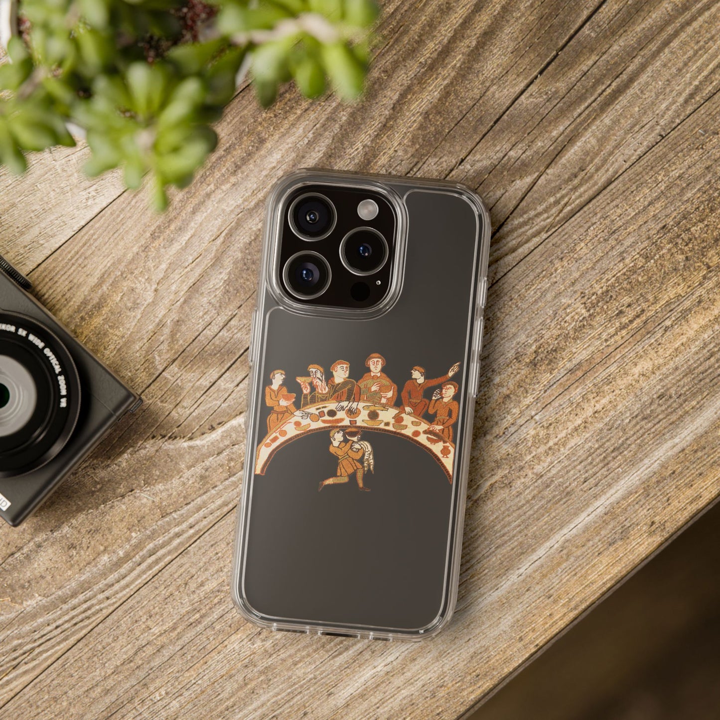 Feast Mode – Medieval Banquet Phone Case – Bayeux Tapestry Style – For Lords, Ladies & Lunchtime Legends