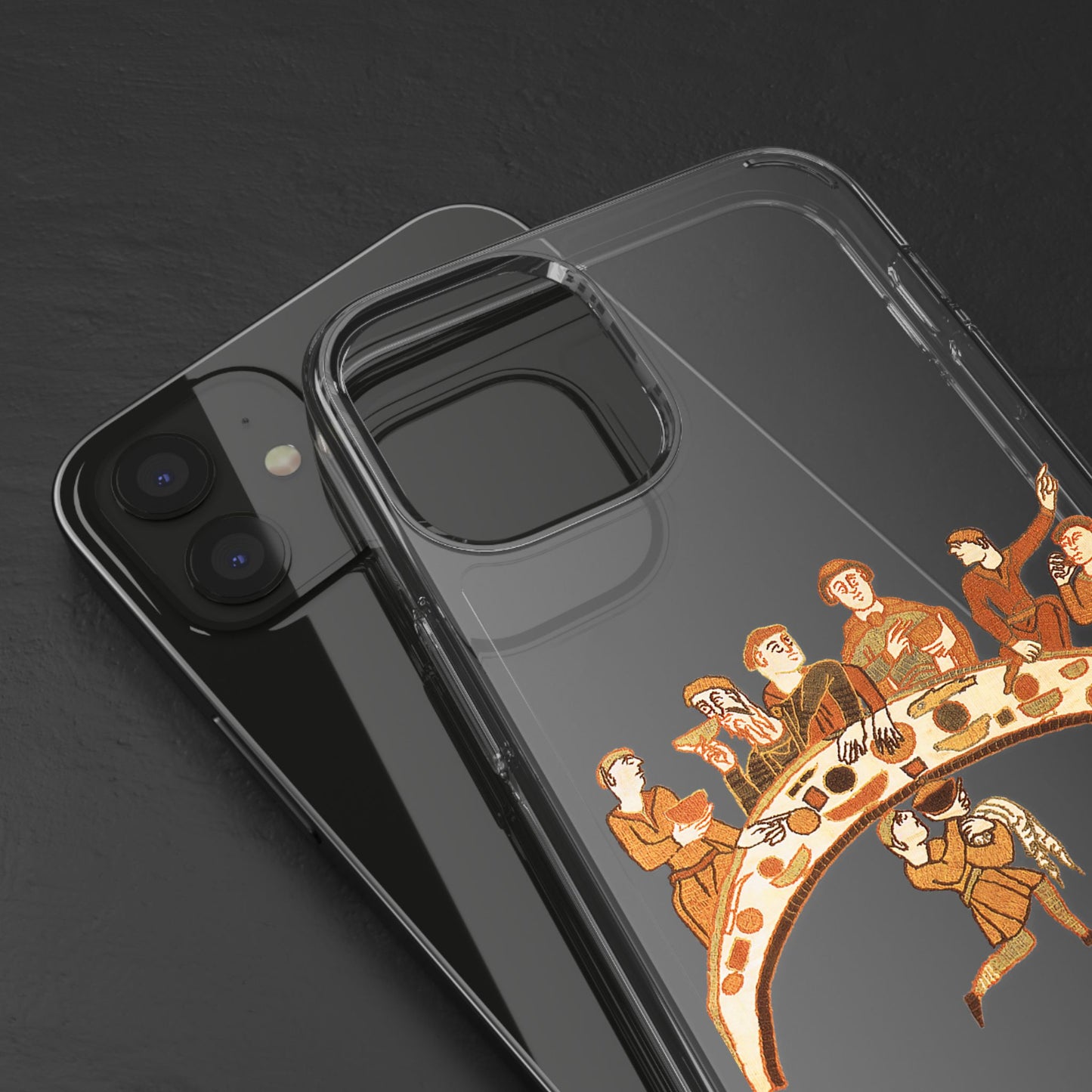 Feast Mode – Medieval Banquet Phone Case – Bayeux Tapestry Style – For Lords, Ladies & Lunchtime Legends