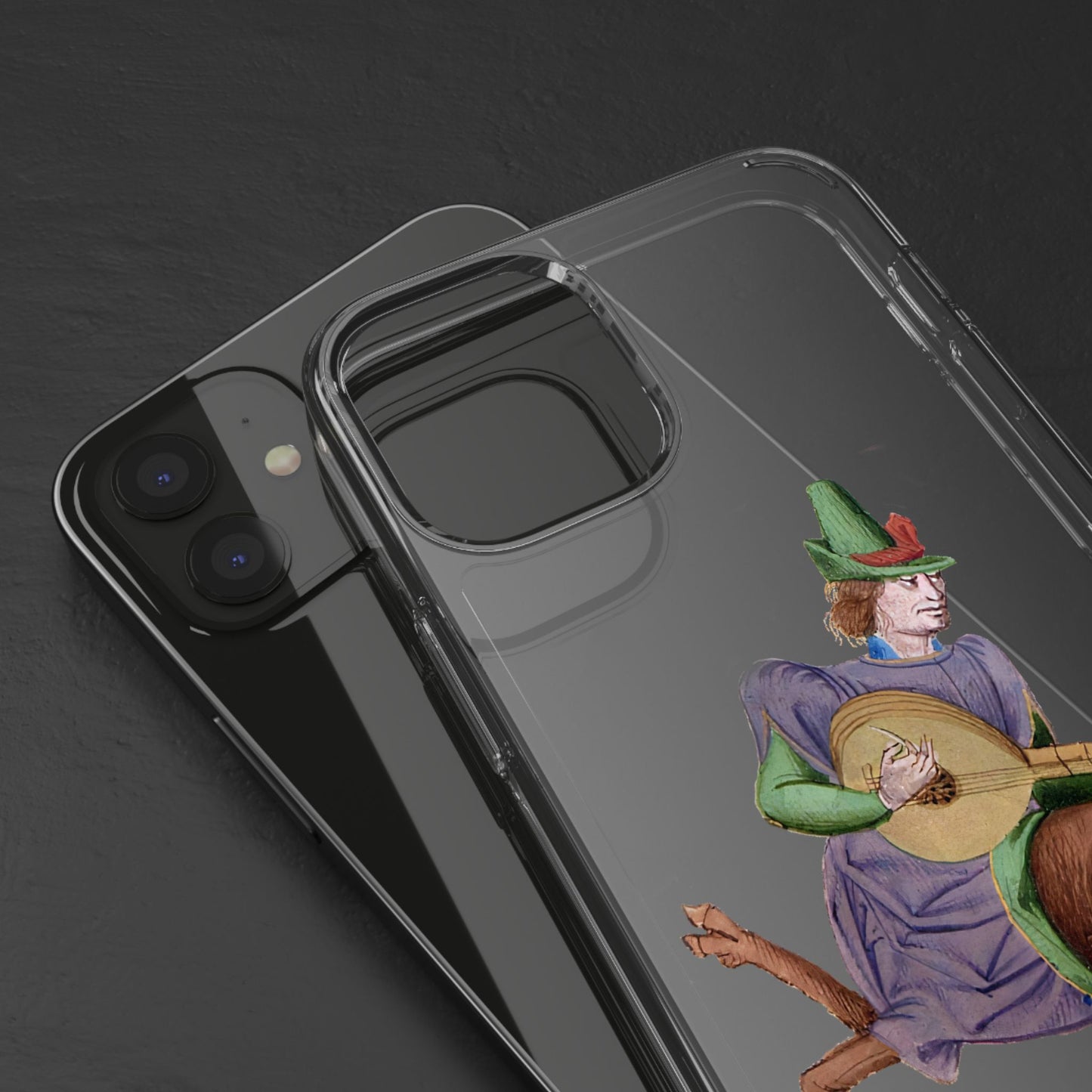 “Lute and Loot” – Bard on a Butt Beast Phone Case