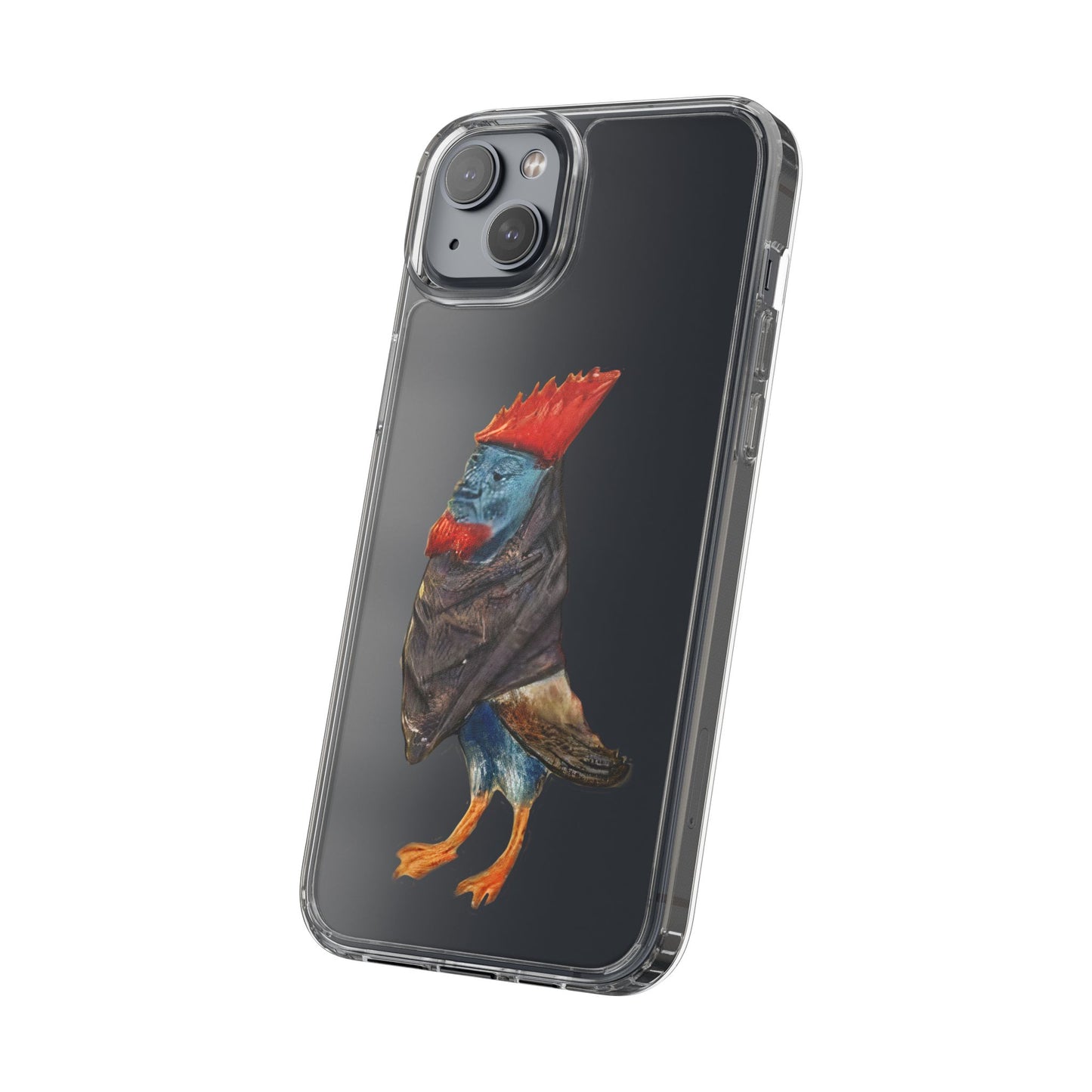 Medieval Chicken Man Phone Case - Rooster Dignity Meets Avian Absurdity