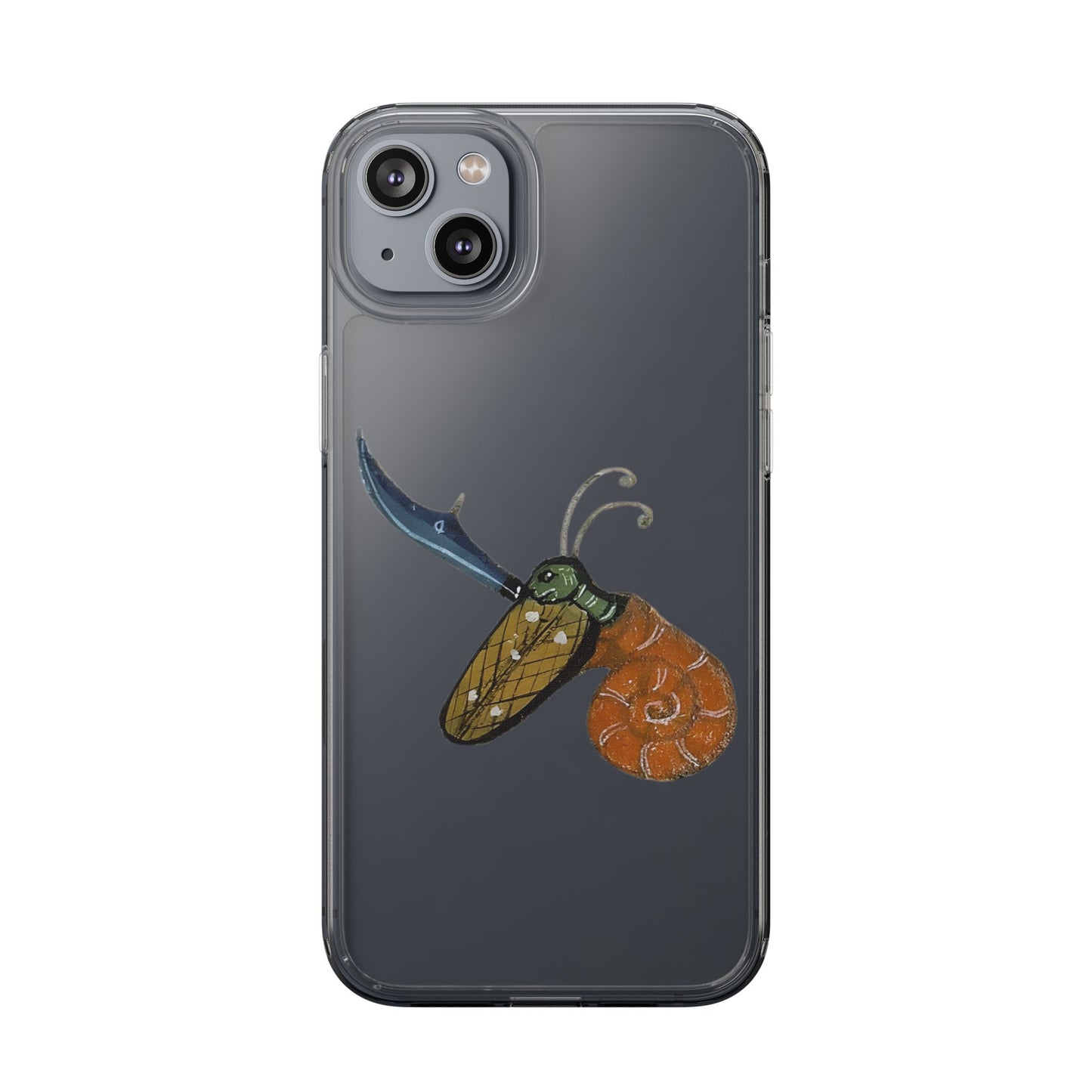 Snail of Vengeance – Medieval Armed Snail Phone Case – Illuminated Manuscript Oddity – Warrior Gastropod Gift