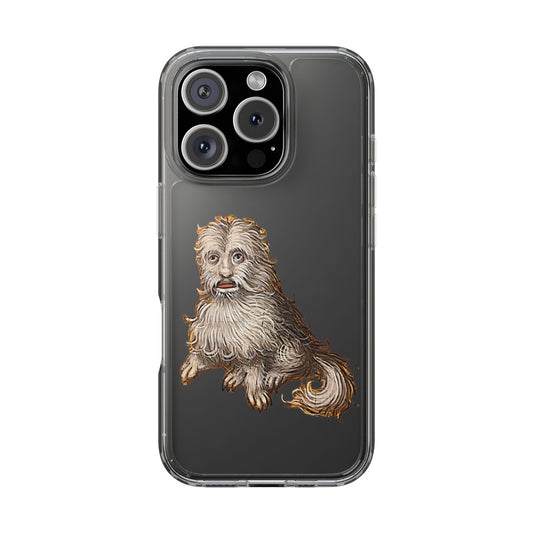 Medieval Dog Phone Case – Funny Vintage Marginalia Art – iPhone Case for History Lovers & Dog People