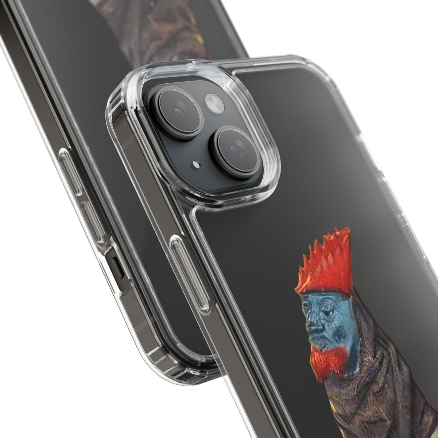 Medieval Chicken Man Phone Case - Rooster Dignity Meets Avian Absurdity