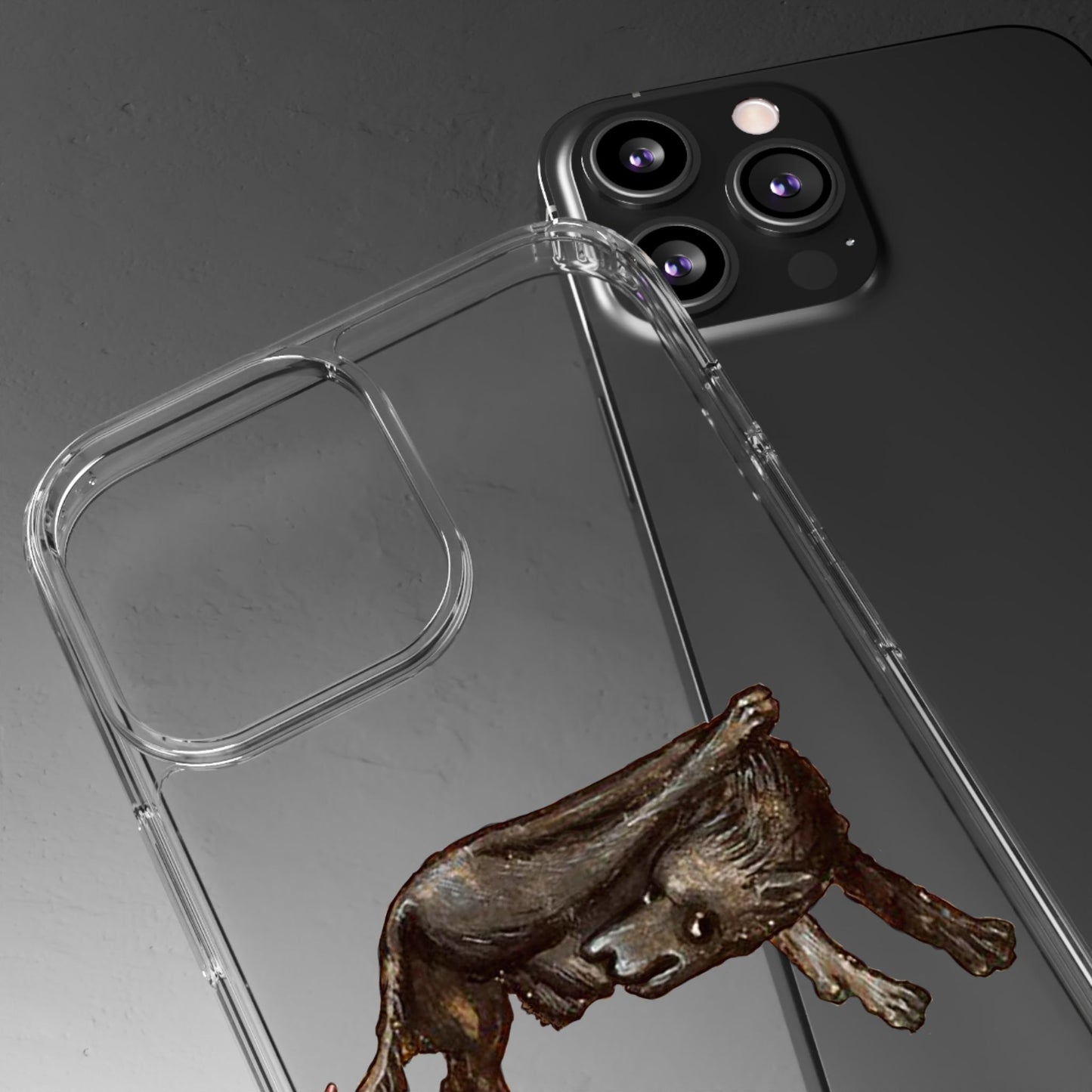 The Dog’s Bollocks Phone Case – Funny Medieval Dog Art iPhone Cover – Weird Gothic Animal Design