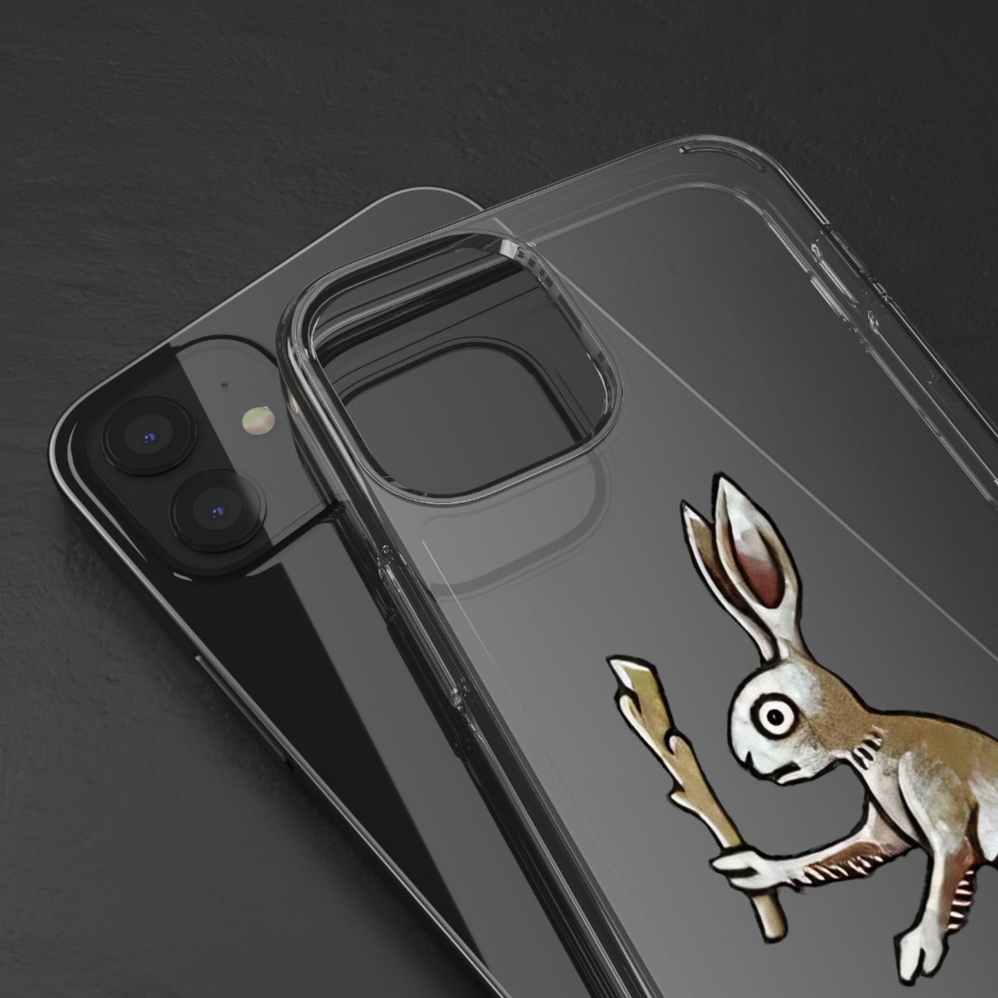 "Combat Bunny" – Marginalia Warrior Phone Case