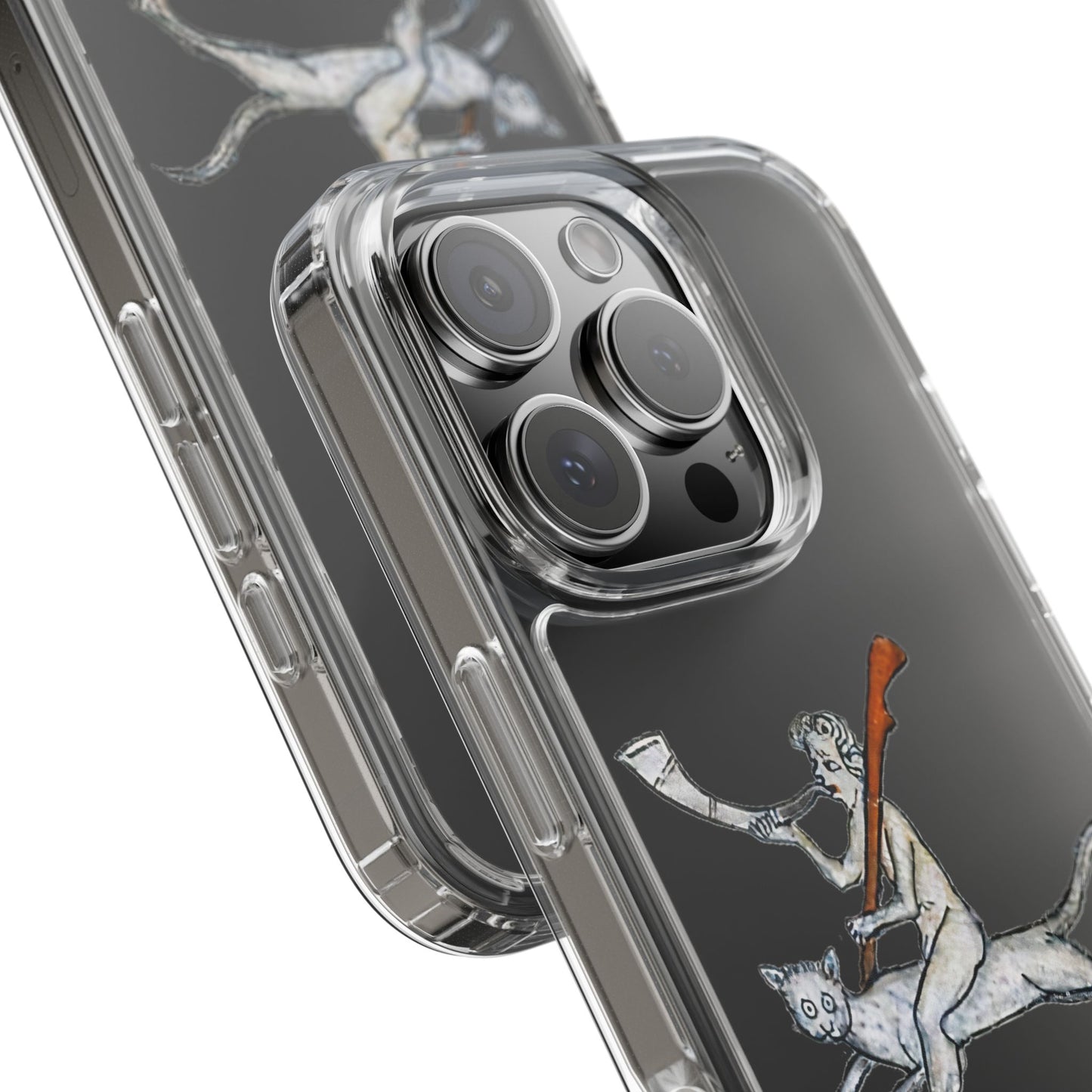 “Sound the Horn, Ride the Cat” – Medieval Madness Phone Case