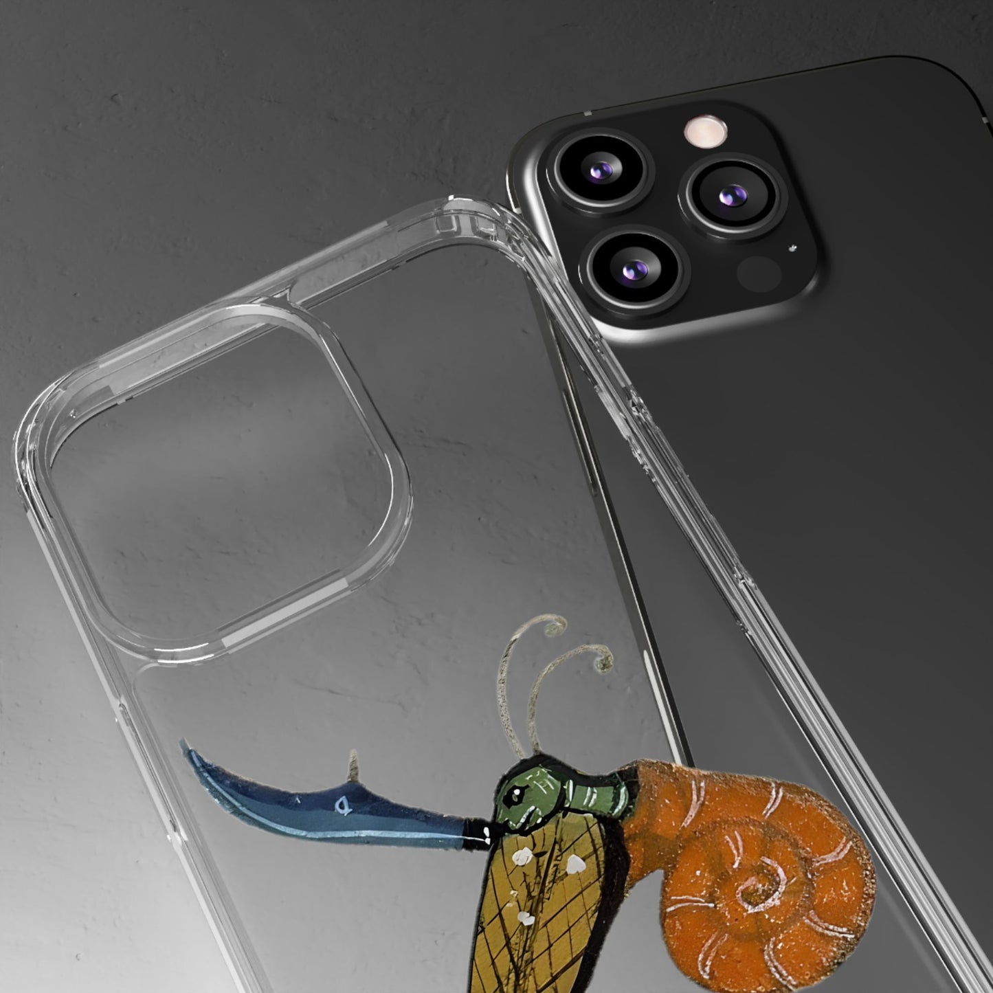 Snail of Vengeance – Medieval Armed Snail Phone Case – Illuminated Manuscript Oddity – Warrior Gastropod Gift