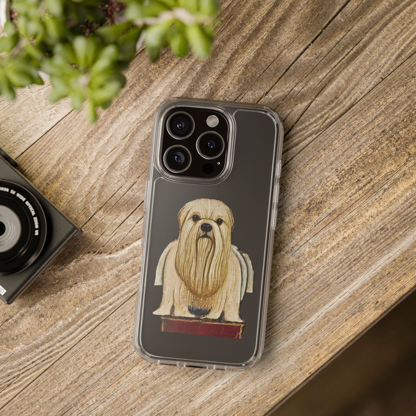 Medieval Dog on a Throne Phone Case – Gothic Manuscript Art iPhone Cover