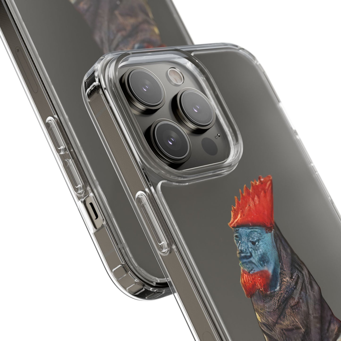 Medieval Chicken Man Phone Case - Rooster Dignity Meets Avian Absurdity