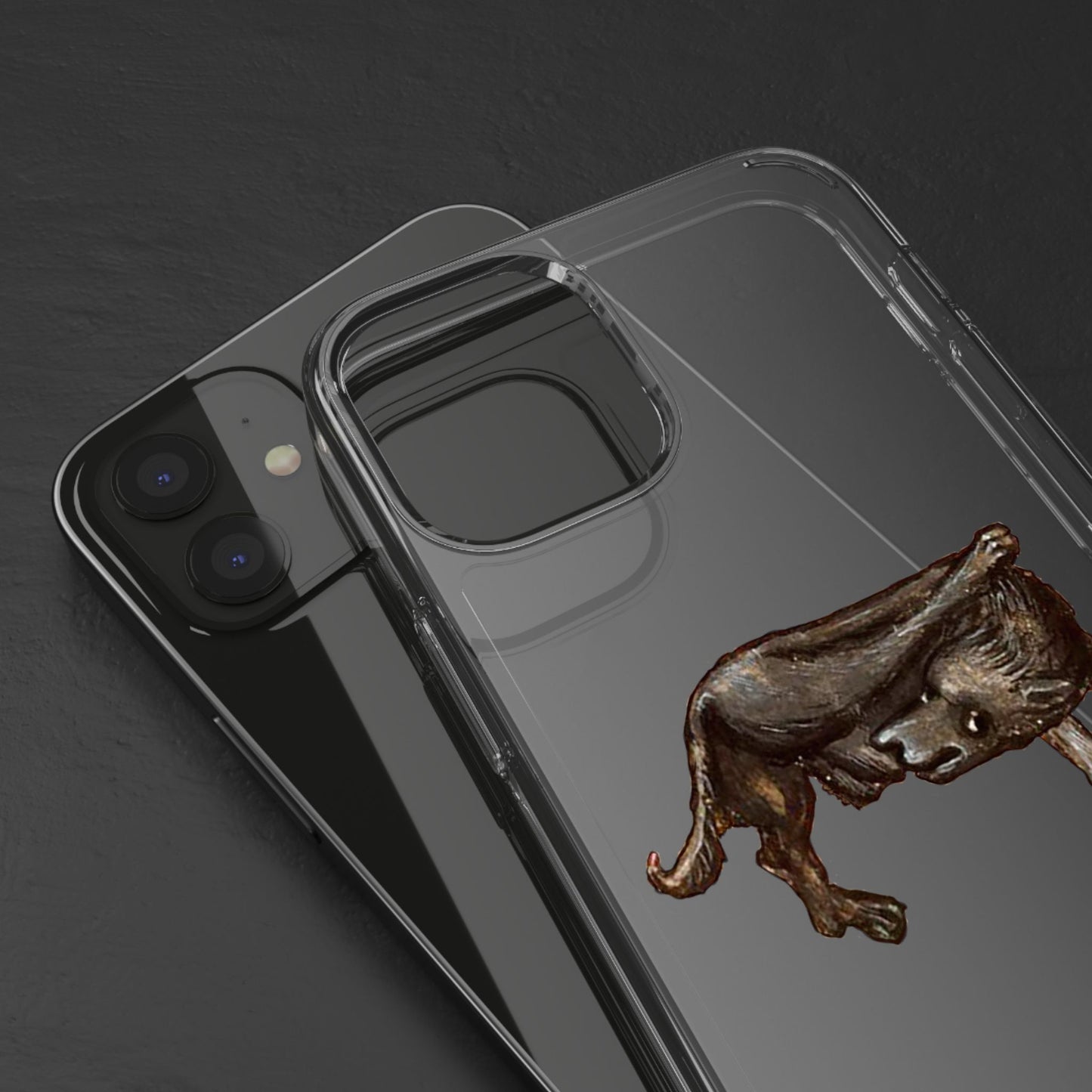 The Dog’s Bollocks Phone Case – Funny Medieval Dog Art iPhone Cover – Weird Gothic Animal Design