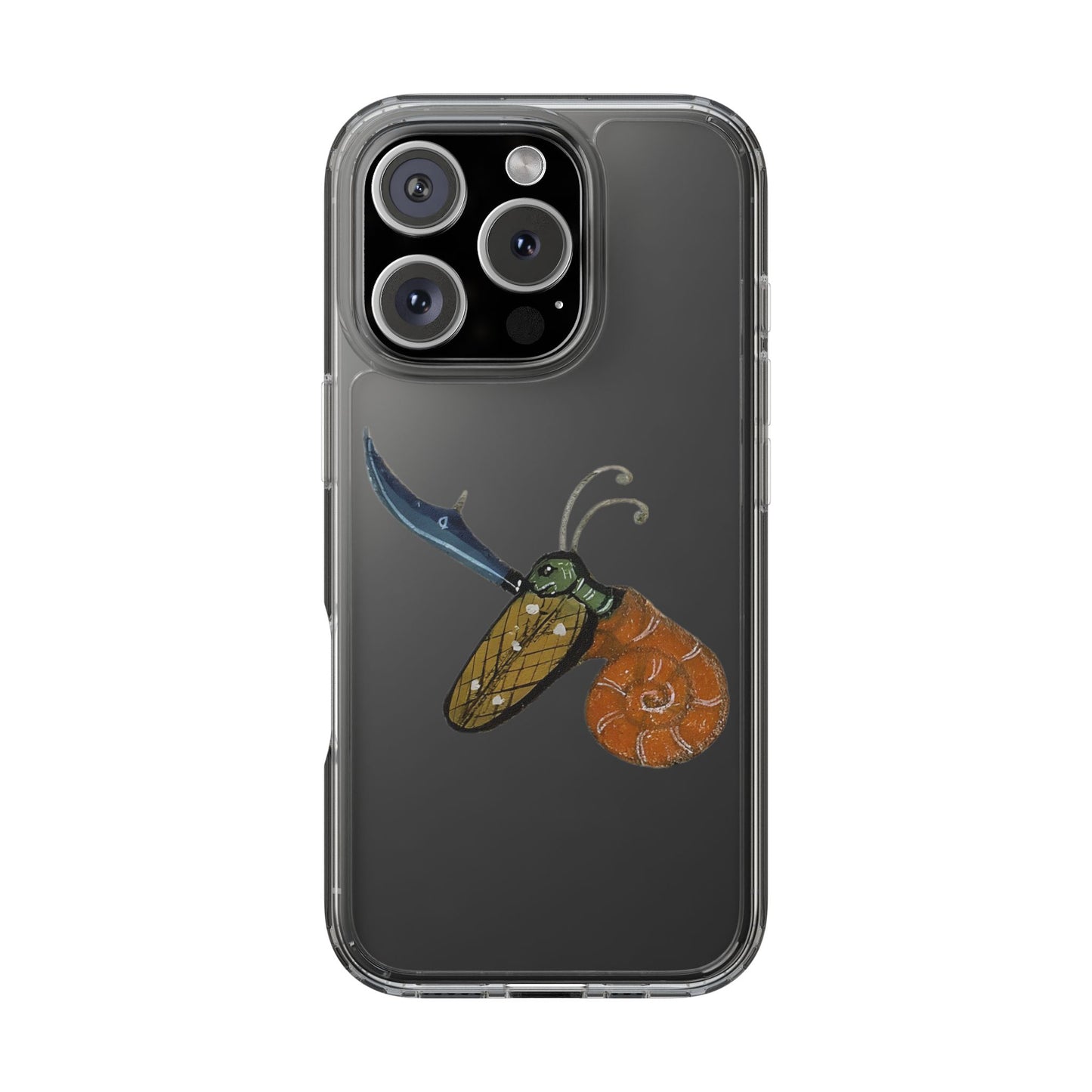 Snail of Vengeance – Medieval Armed Snail Phone Case – Illuminated Manuscript Oddity – Warrior Gastropod Gift