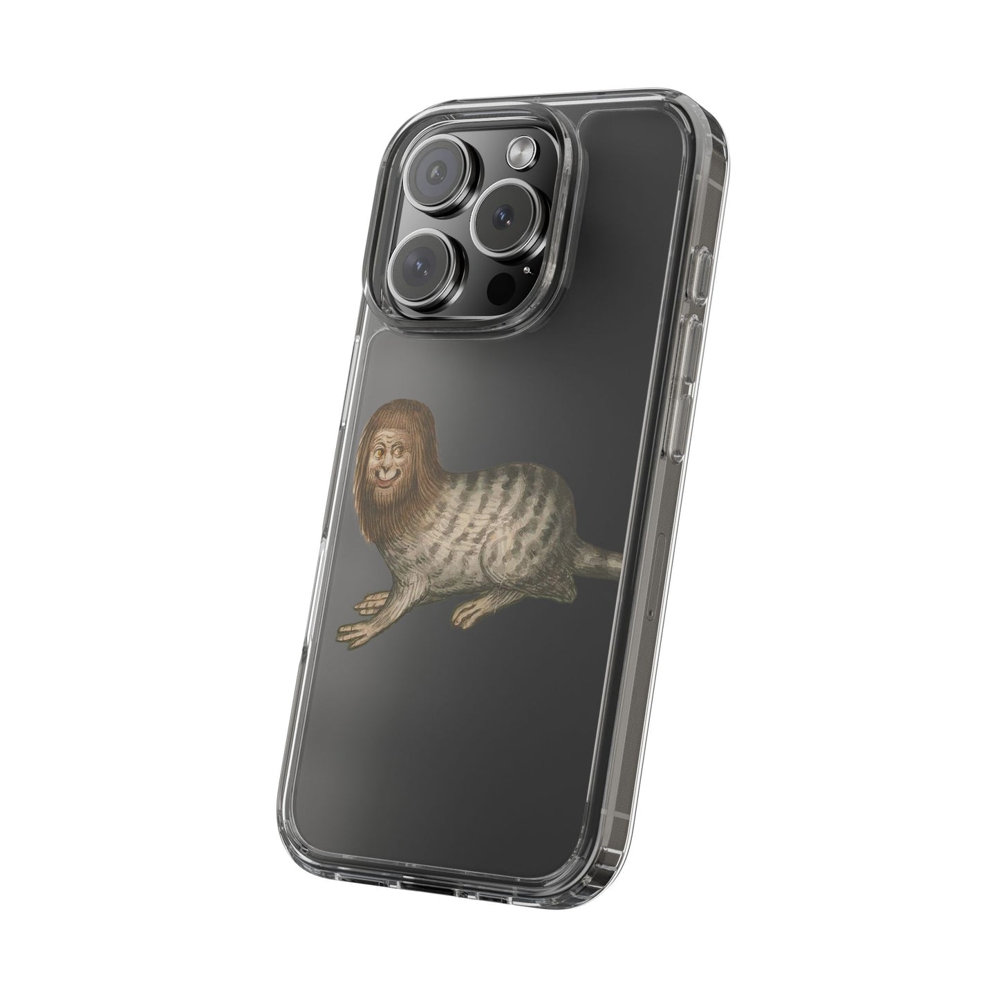 Weird Medieval Phone Case - Lion Man Hybrid Monster - Gothic Marginalia Art iPhone Samsung Cover - Quirky History Gift for Fantasy Fans