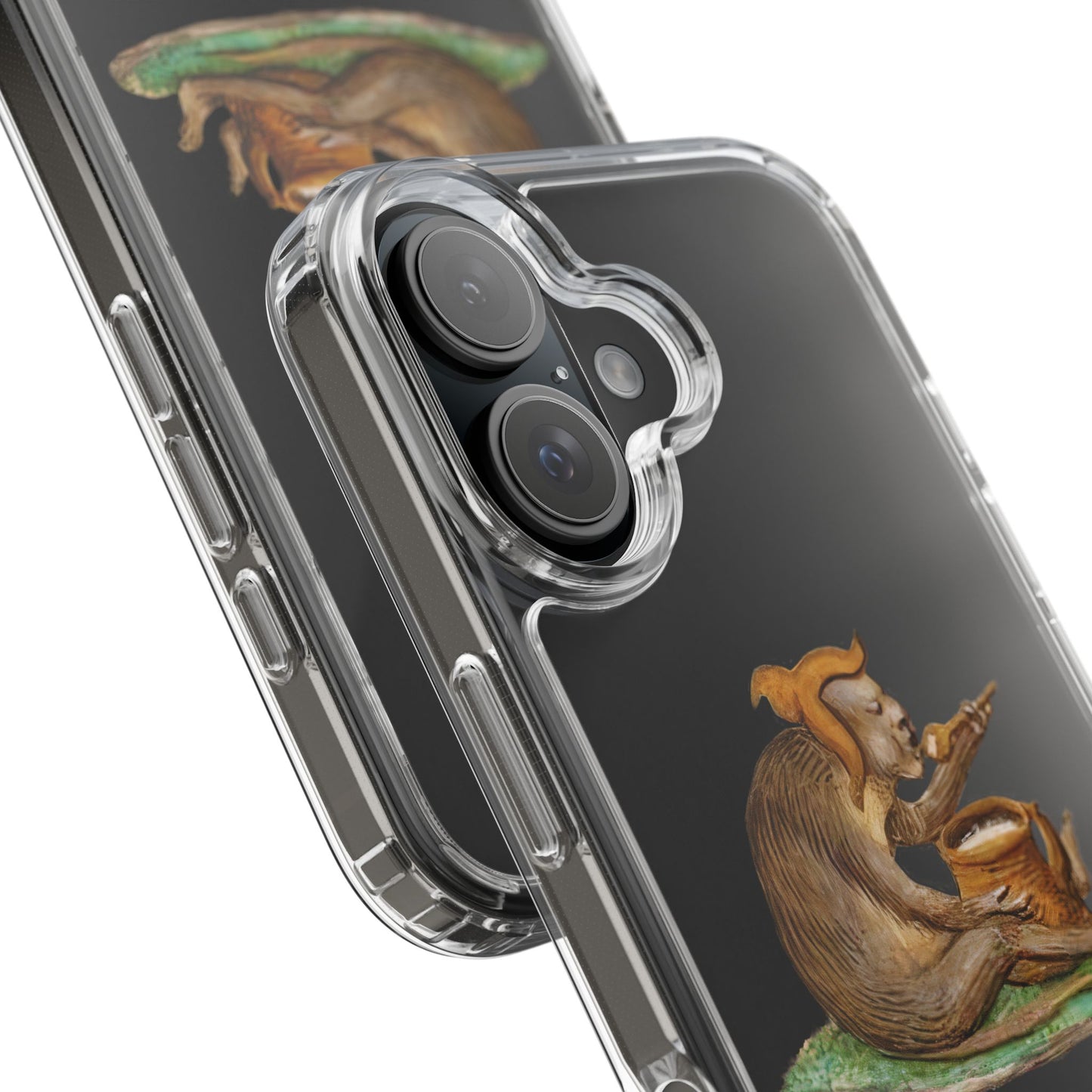 Medieval Monkey Phone Case – Manuscript Illustration of Cooking Ape