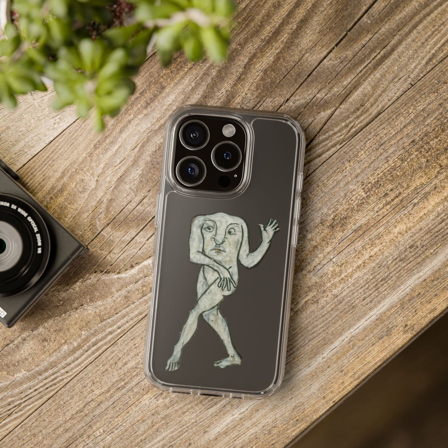 Medieval Dancing Man Phone Case – Weird Gothic Marginalia iPhone Case – Quirky Vintage Manuscript Art Cover – Funny Historical Aesthetic