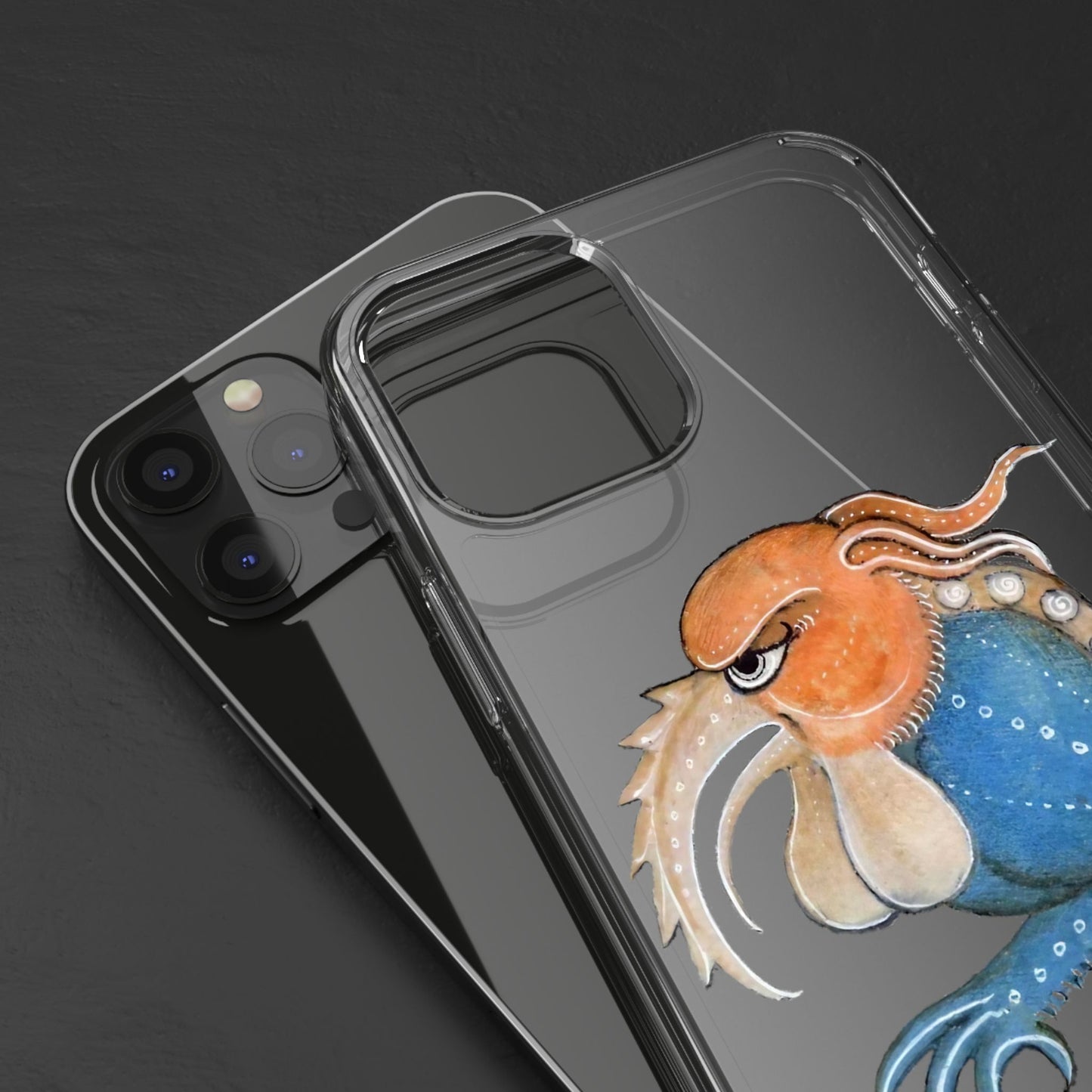 Medieval Testicle-Chinned Monster Phone Case – Weird Marginalia iPhone Cover – Bizarre Creature Art – Funny Grotesque Gift – Ars Jocularis Design